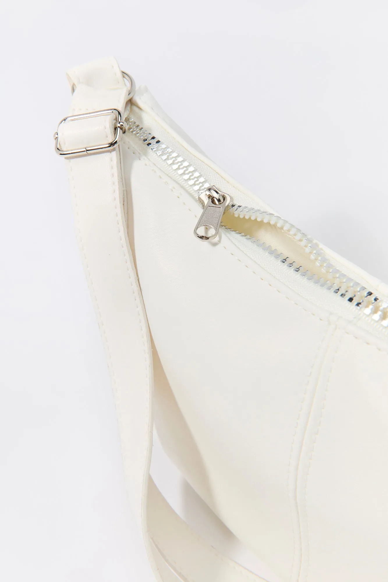 Faux Leather Half Moon Bag sold by Urban Planet product image thumbnail 3