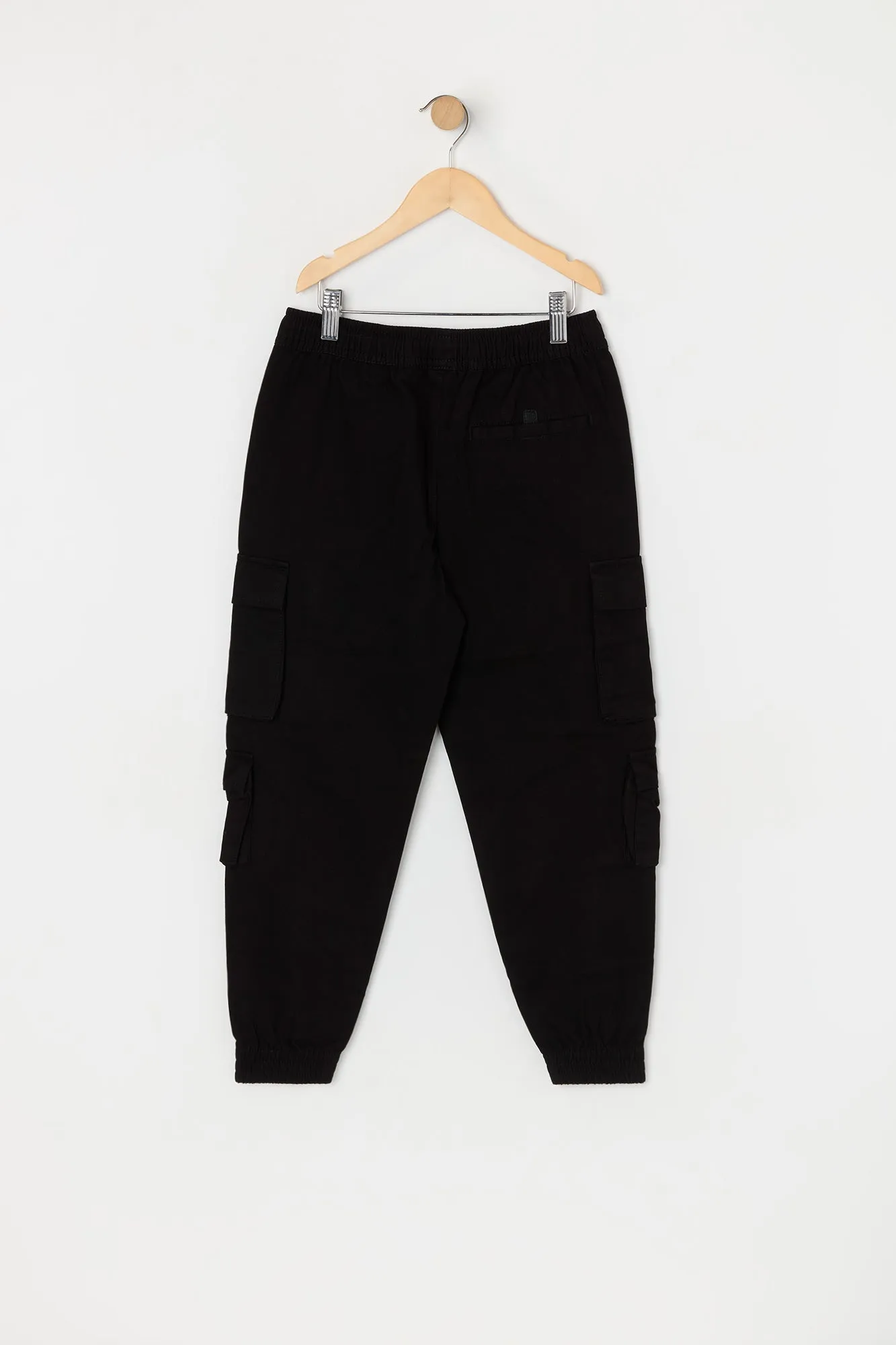 Boys Drawstring Multi Pocket Cargo Jogger sold by Urban Planet product image thumbnail 4