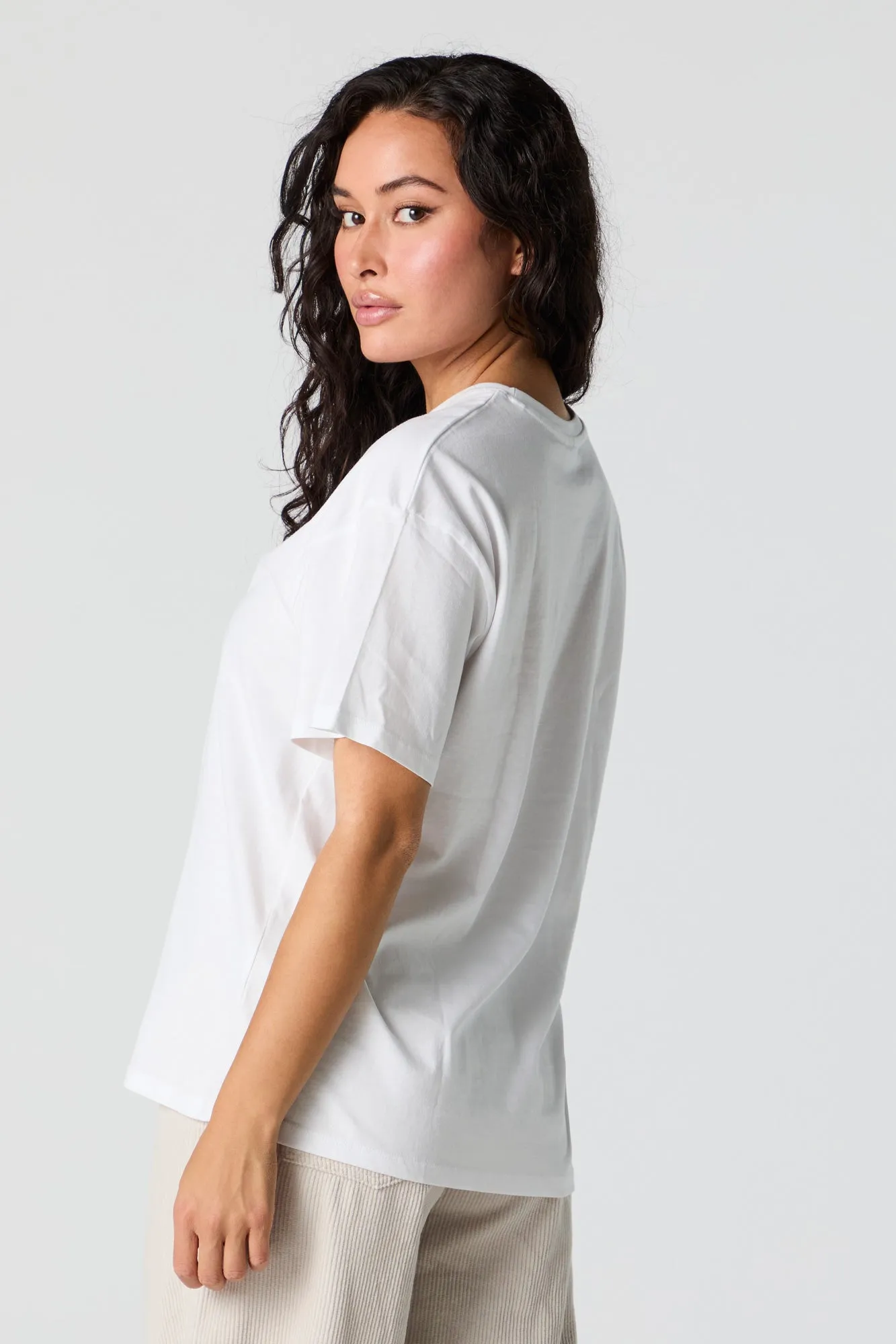 Sweet Cherries Graphic Boyfriend T-Shirt sold by Urban Planet product image thumbnail 3