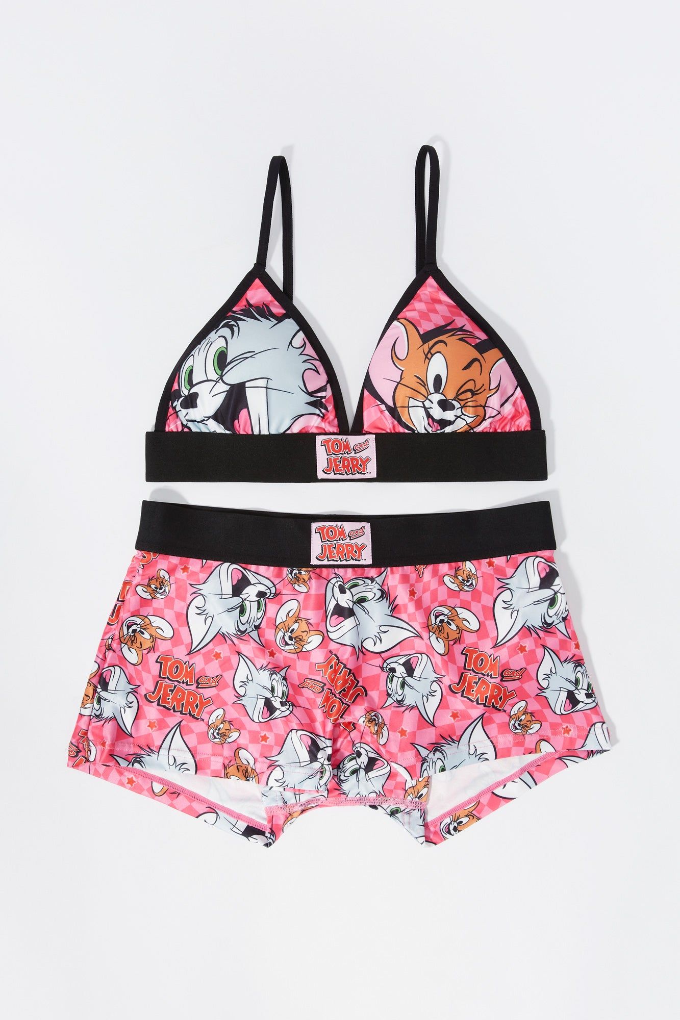 Tom and Jerry Triangle Bra and Boy Short Set sold by Urban Planet product image thumbnail 2