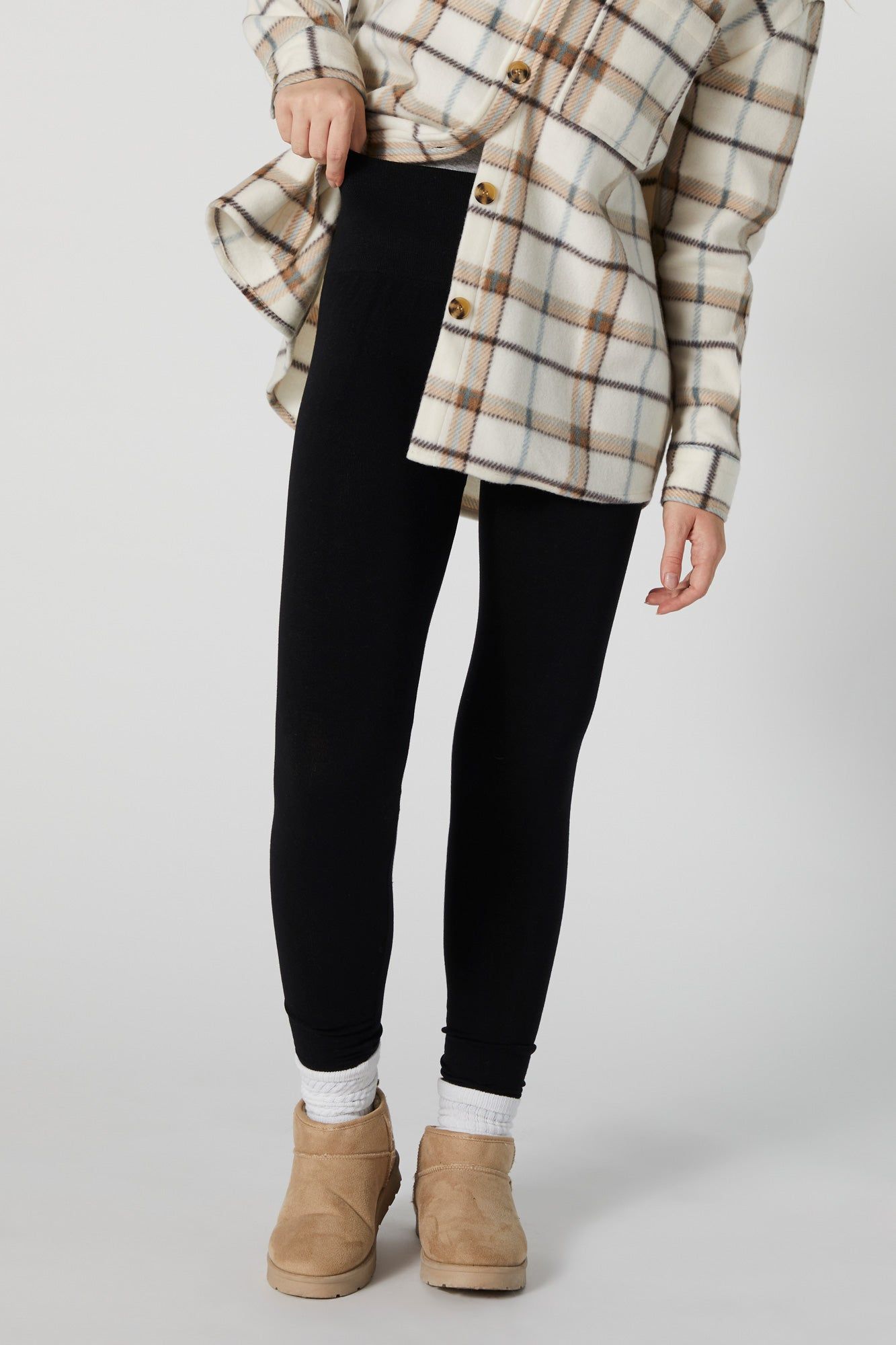 Legging sans couture doublé de molleton sold by Urban Planet product image thumbnail 3