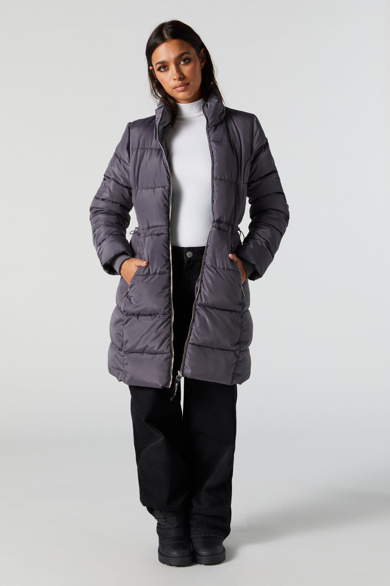 Blouson bouffant long à capuchon sold by Urban Planet product image thumbnail 9