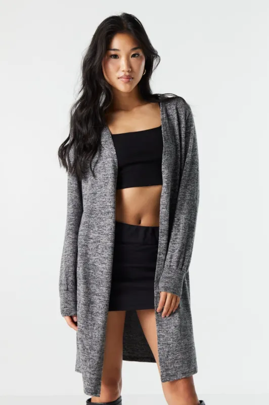 Cardigan aux genoux à manches longues sold by Urban Planet