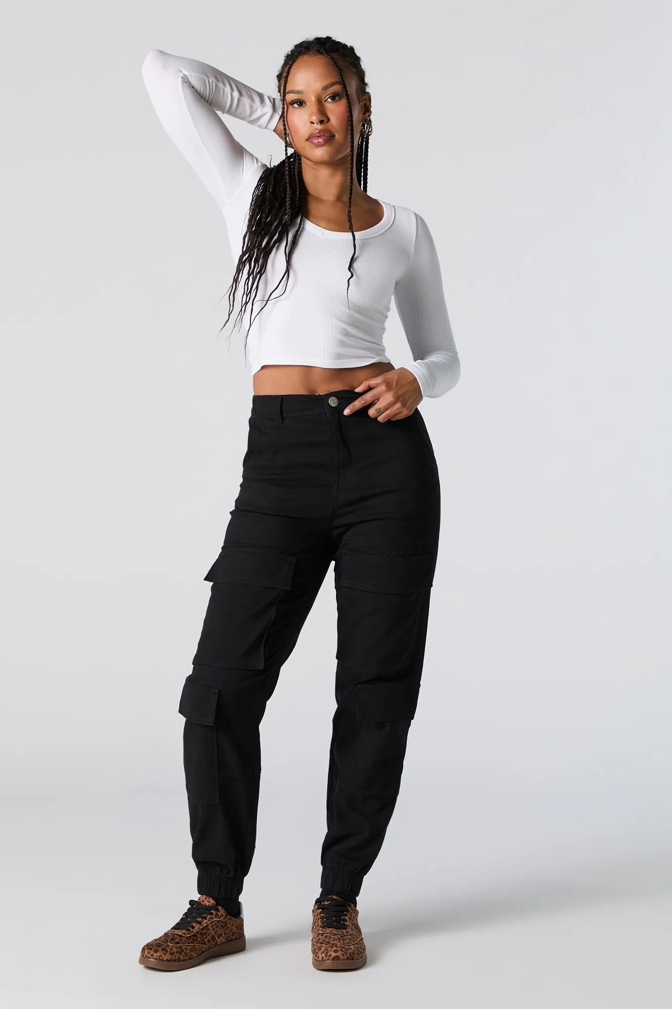 Jogger cargo à quatre poches sold by Urban Planet product image thumbnail 2