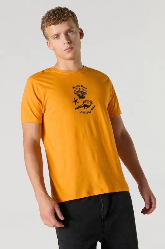 T-shirt à imprimé Beach Don't Kill My Vibe sold by Urban Planet