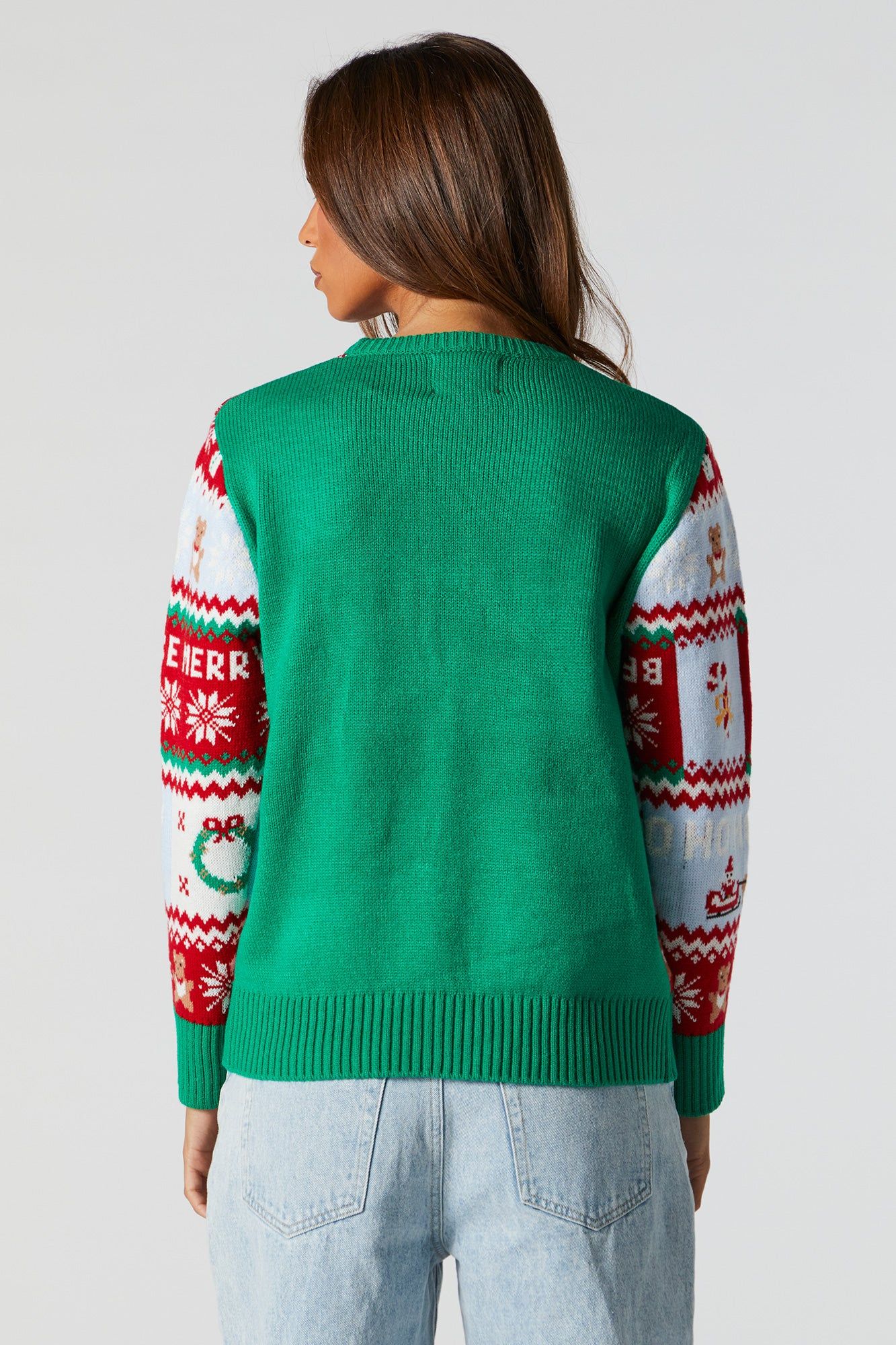 Sequin Puppy Xmas Sweater sold by Urban Planet product image thumbnail 3