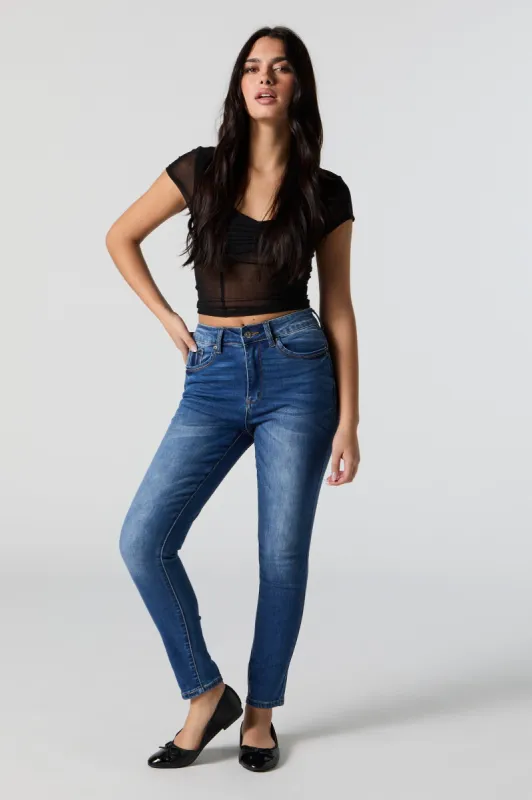 High-Rise Push Up Skinny Jean sold by Urban Planet