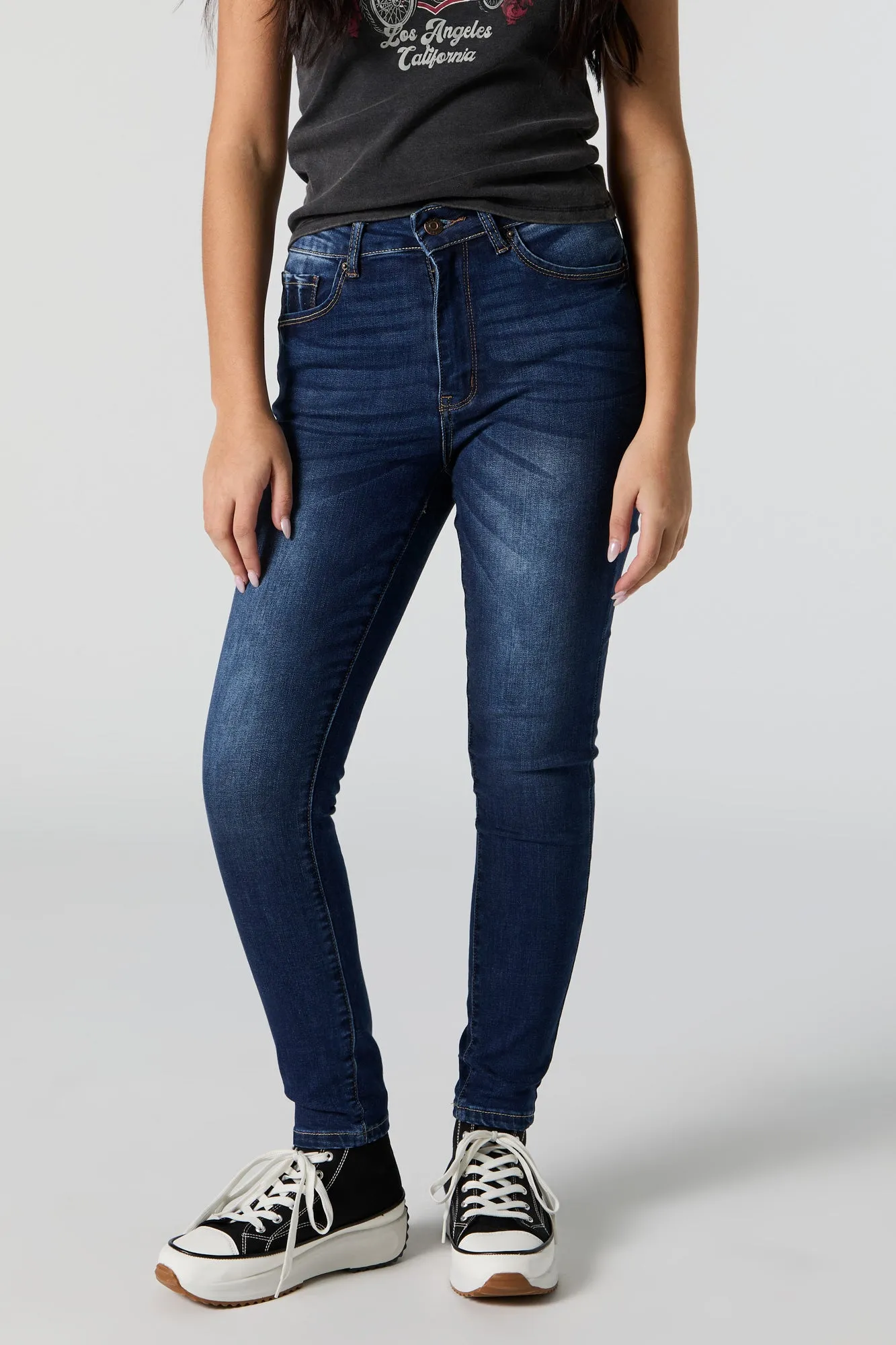 High-Rise Push Up Skinny Jean sold by Urban Planet product image thumbnail 5