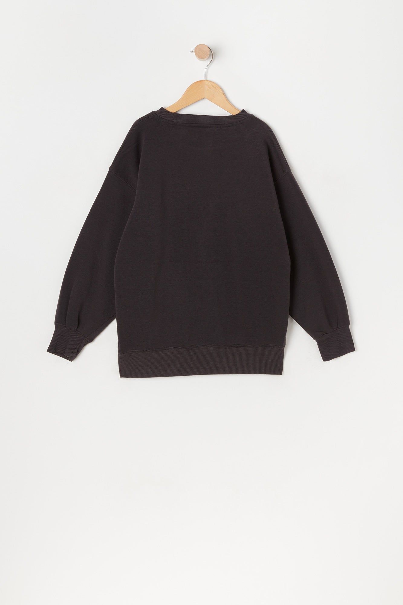 Girls La Lune Le Soleil Graphic Oversized Fleece Sweatshirt sold by Urban Planet product image thumbnail 2