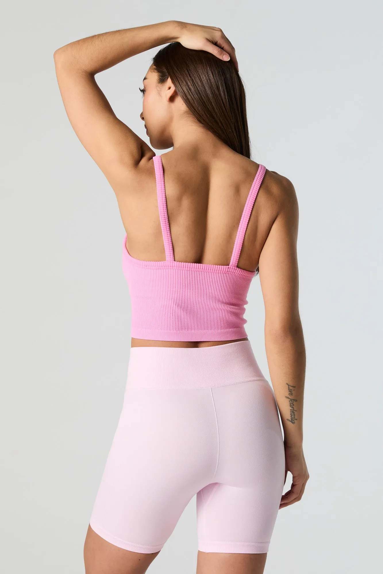 Short de cycliste Active à taille haute sold by Urban Planet product image thumbnail 2