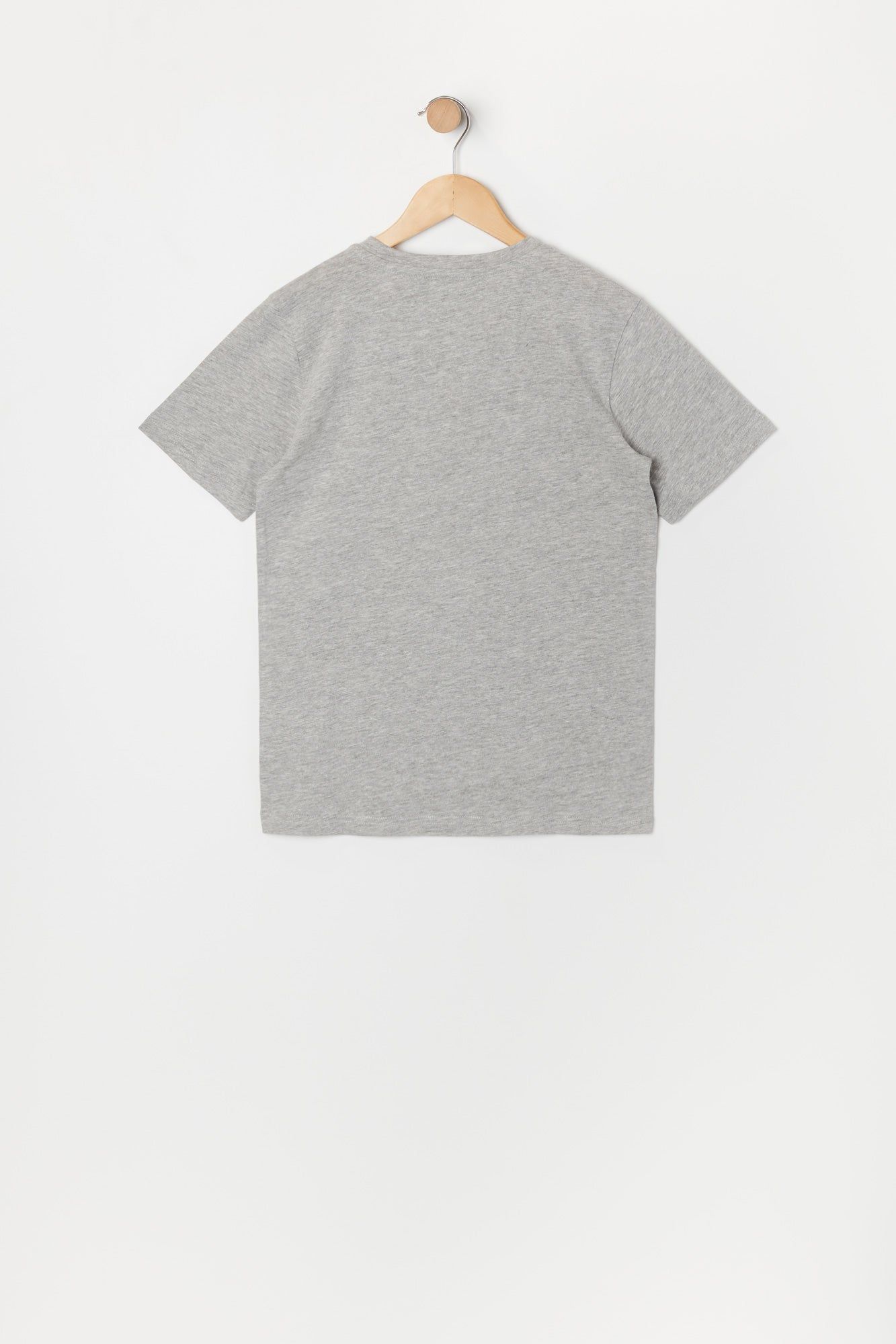 Boys Grey & Blue Basic Crew Neck T-Shirt (2 Pack) sold by Urban Planet product image thumbnail 2