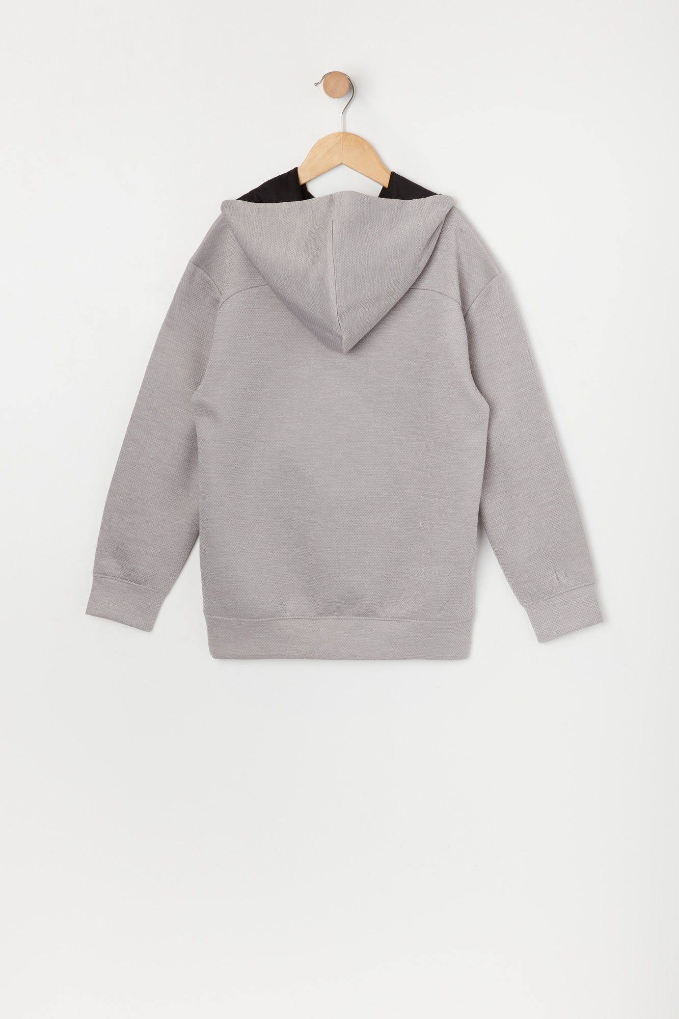 Haut à capuchon en filet avec poches à fermeture à glissière pour garçon sold by Urban Planet product image thumbnail 4