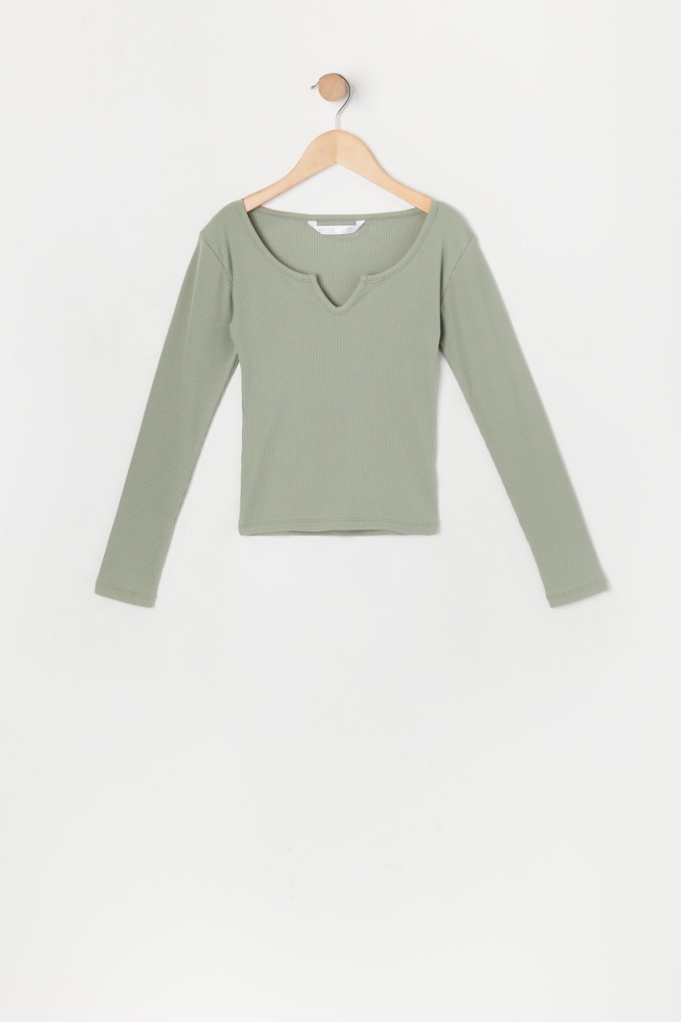 Haut côtelé à manches longues pour fille sold by Urban Planet product image thumbnail 5