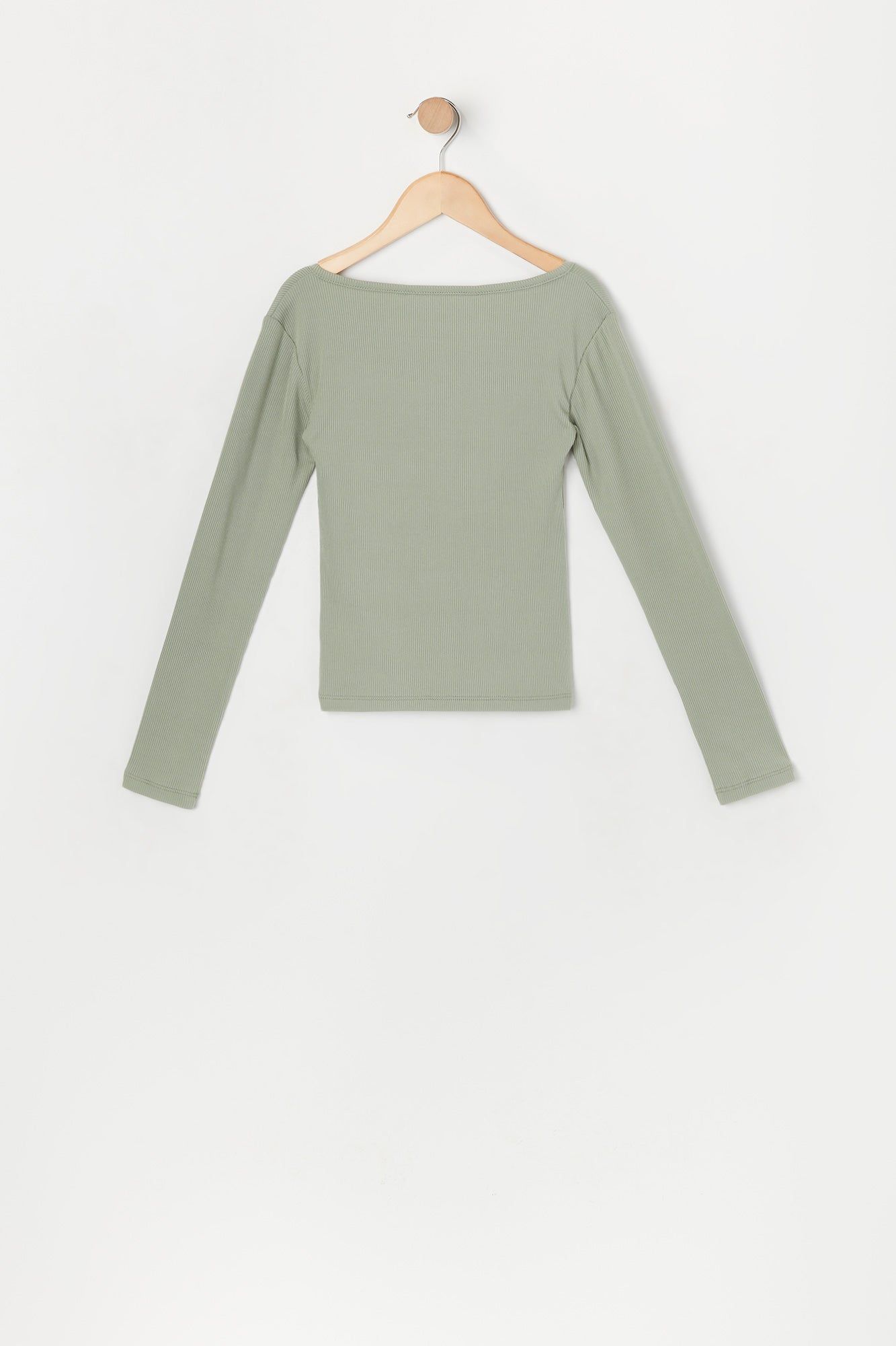 Haut côtelé à manches longues pour fille sold by Urban Planet product image thumbnail 6