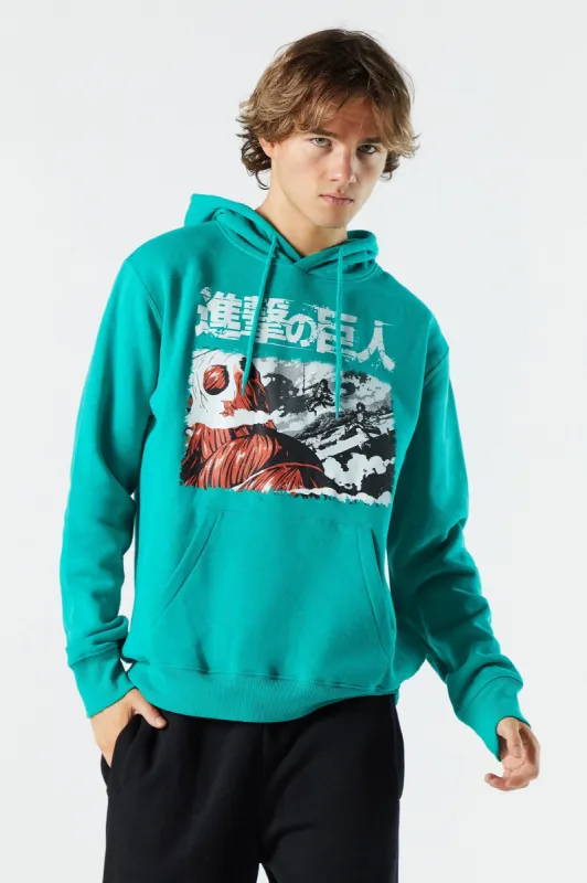 Attack On Titan Graphic Hoodie sold by Urban Planet