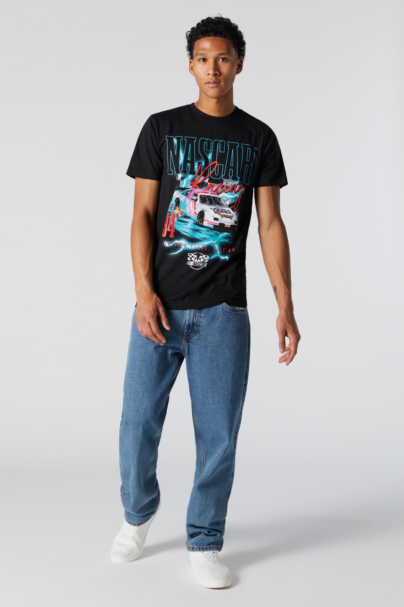 T-shirt à imprimé NASCAR sold by Urban Planet product image thumbnail 3