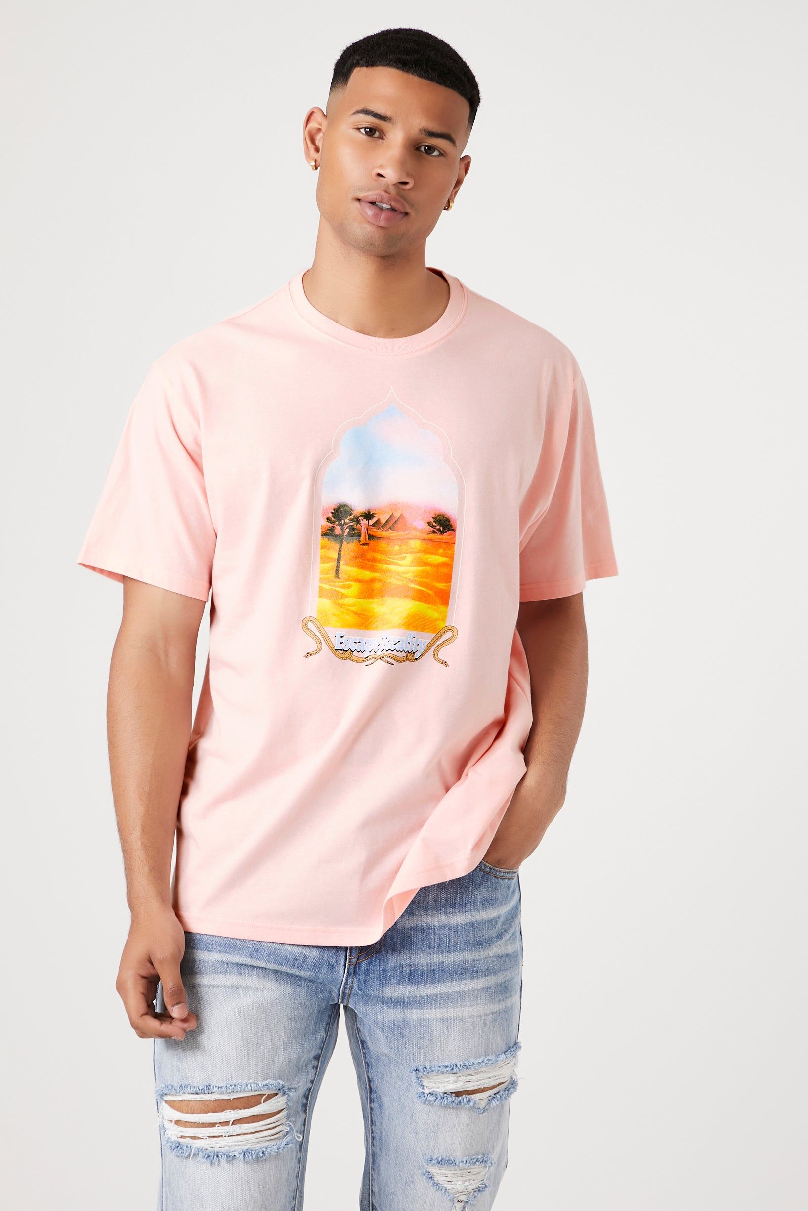 Desert Landscape Graphic T-Shirt sold by Urban Planet