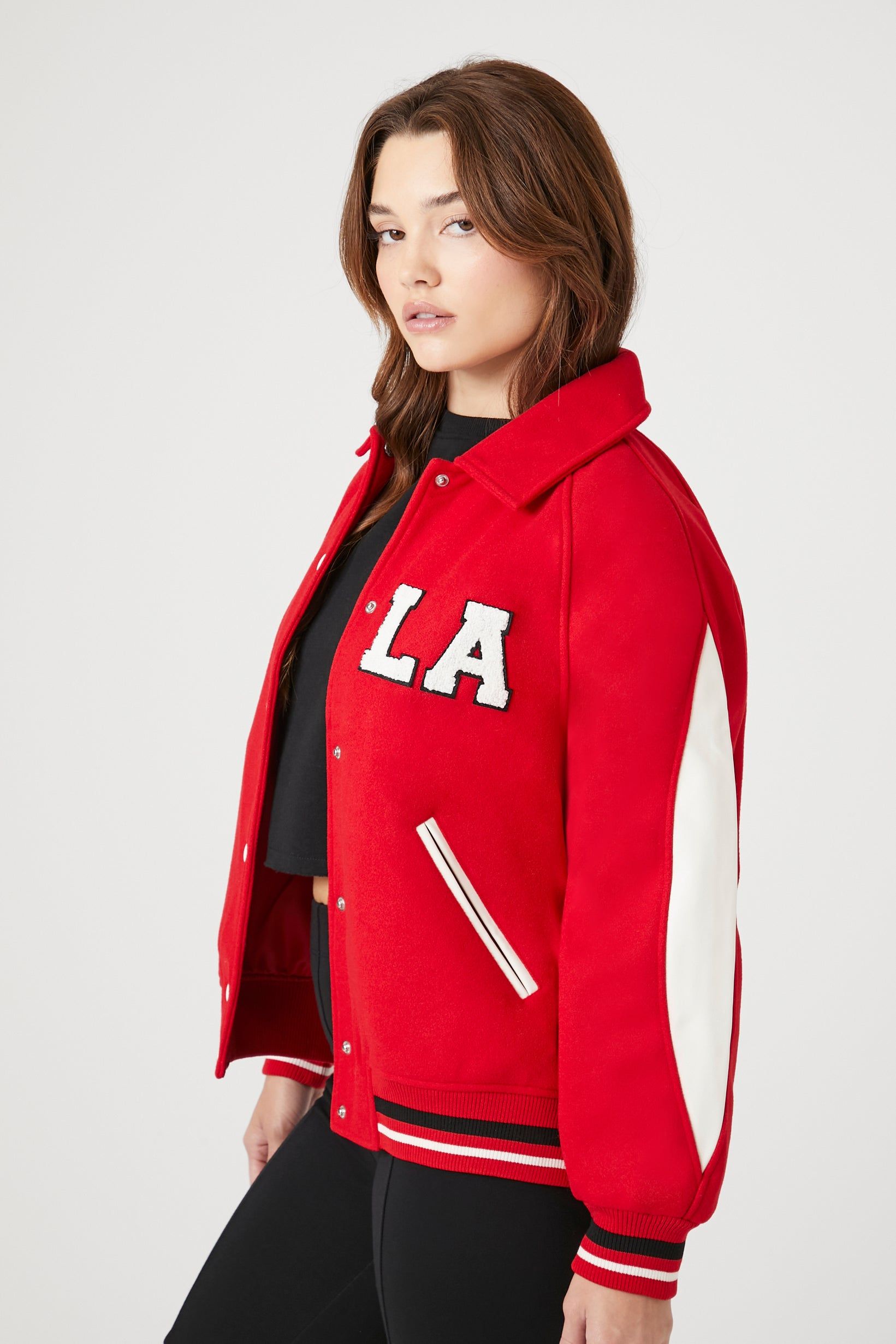 Varsity LA Letterman Jacket sold by Urban Planet product image thumbnail 3