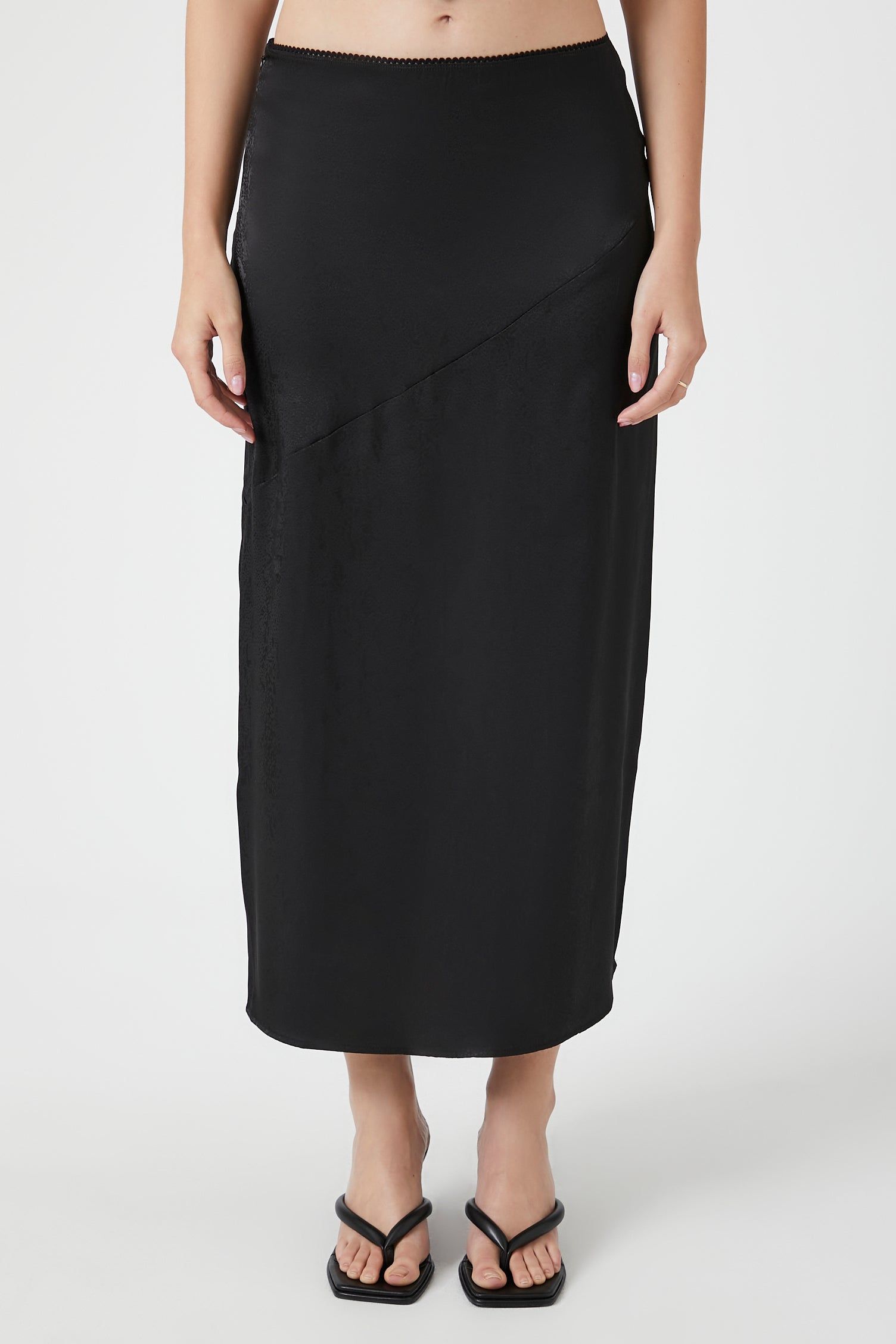 Satin Maxi Slip Skirt sold by Urban Planet product image thumbnail 7