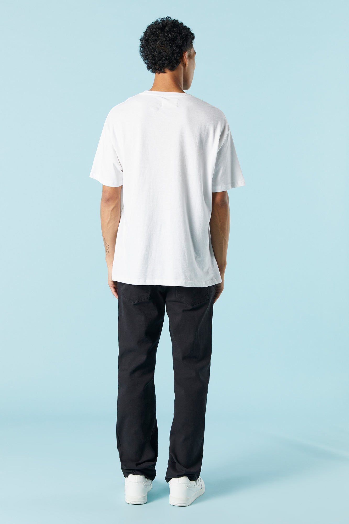 Black Wash Denim Regular Jean sold by Urban Planet product image thumbnail 3