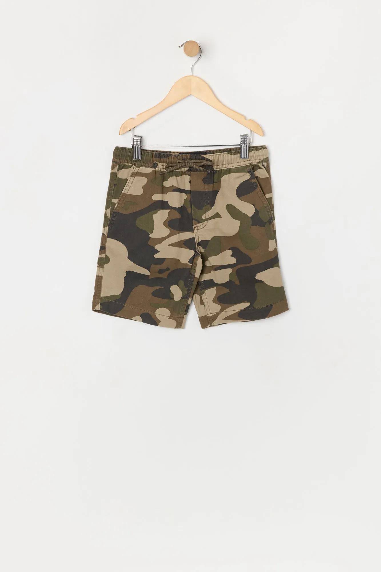 Boys Camo Drawstring Short sold by Urban Planet