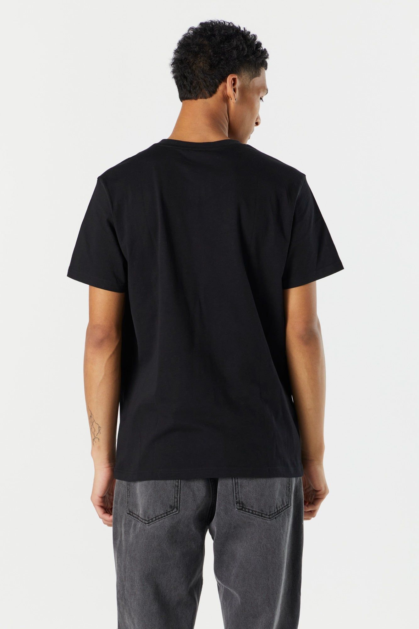 T-shirt basique à encolure en V sold by Urban Planet product image thumbnail 5