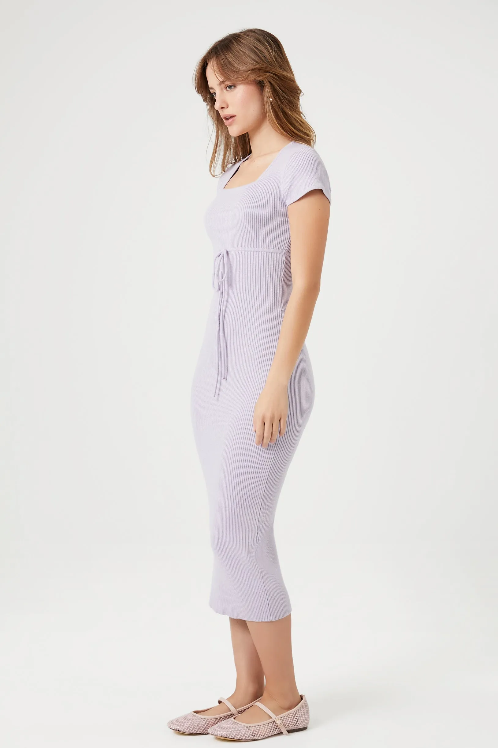 Front Tie Bodycon Sweater Dress sold by Urban Planet product image thumbnail 2