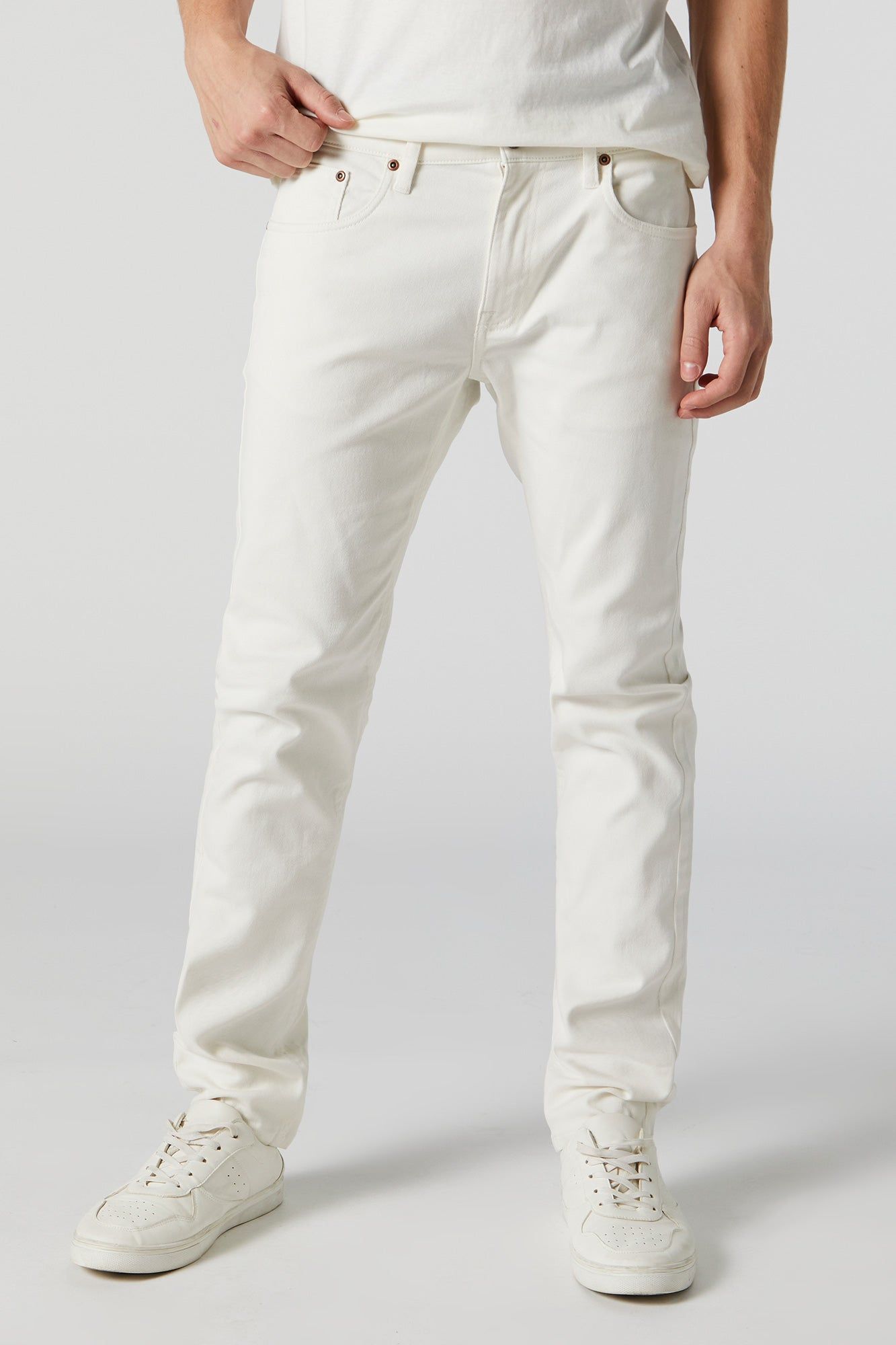 White Bull Denim Skinny Jean sold by Urban Planet