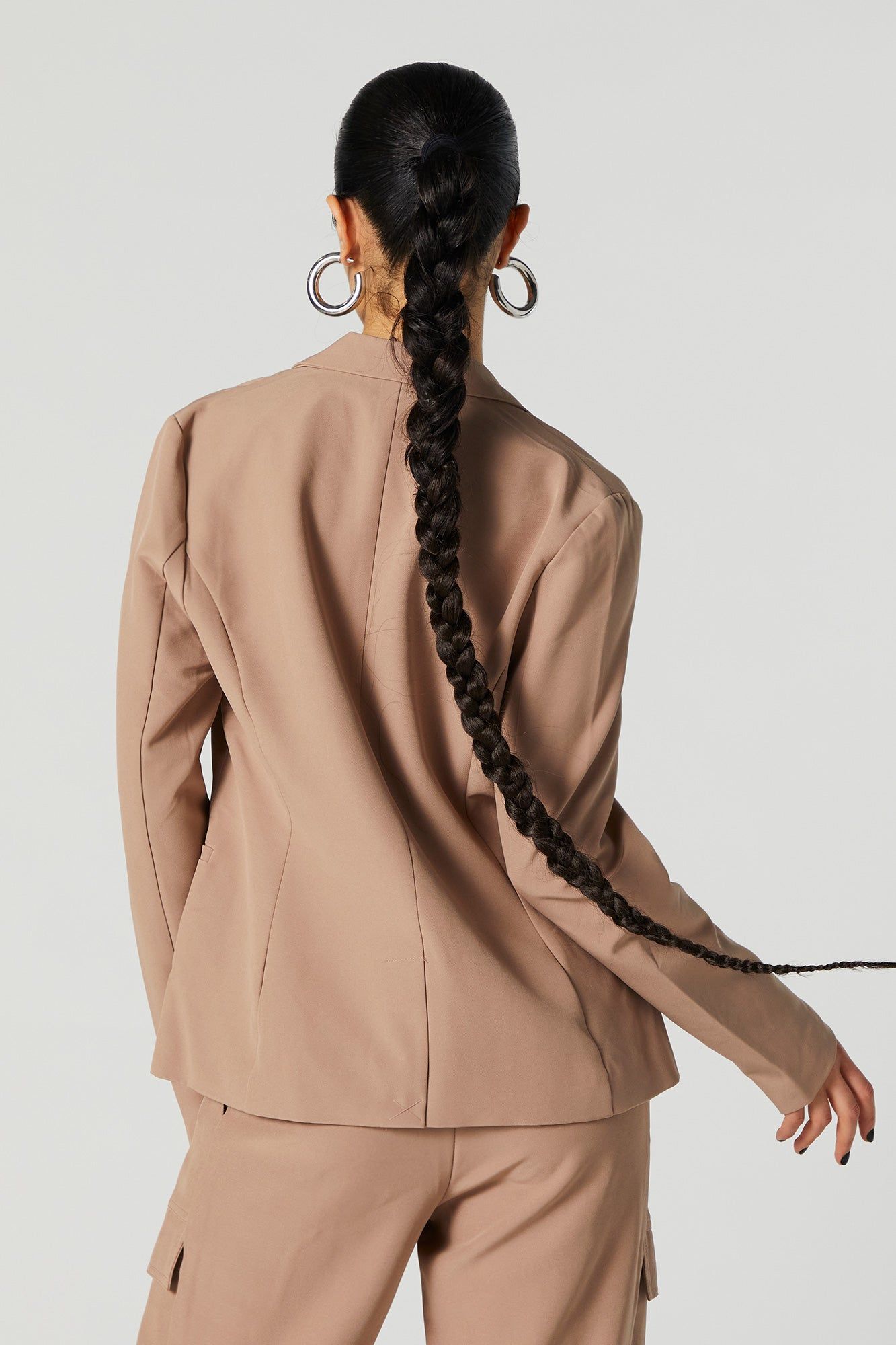 Blazer à simple boutonnage sold by Urban Planet product image thumbnail 2