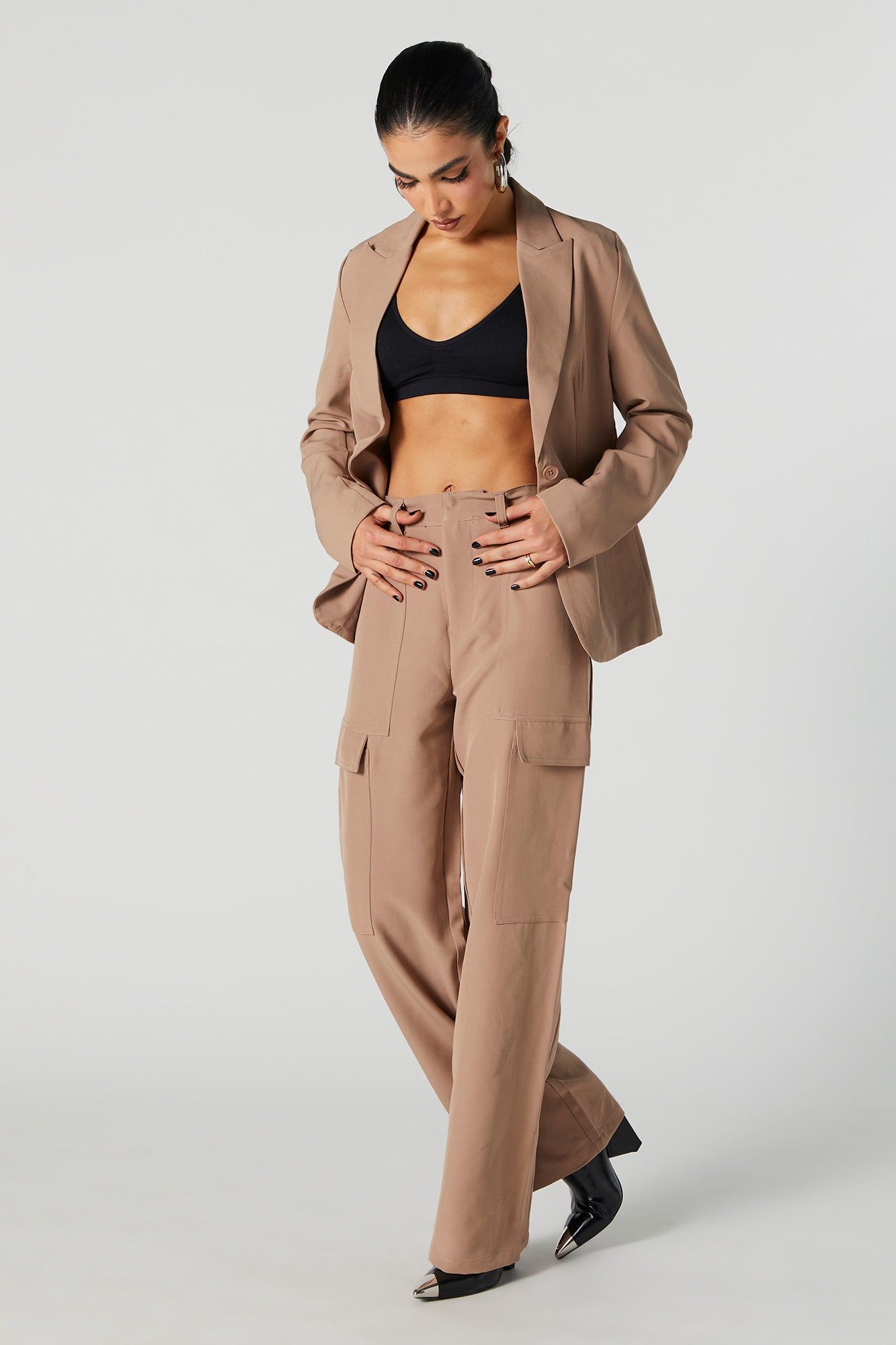 Blazer à simple boutonnage sold by Urban Planet