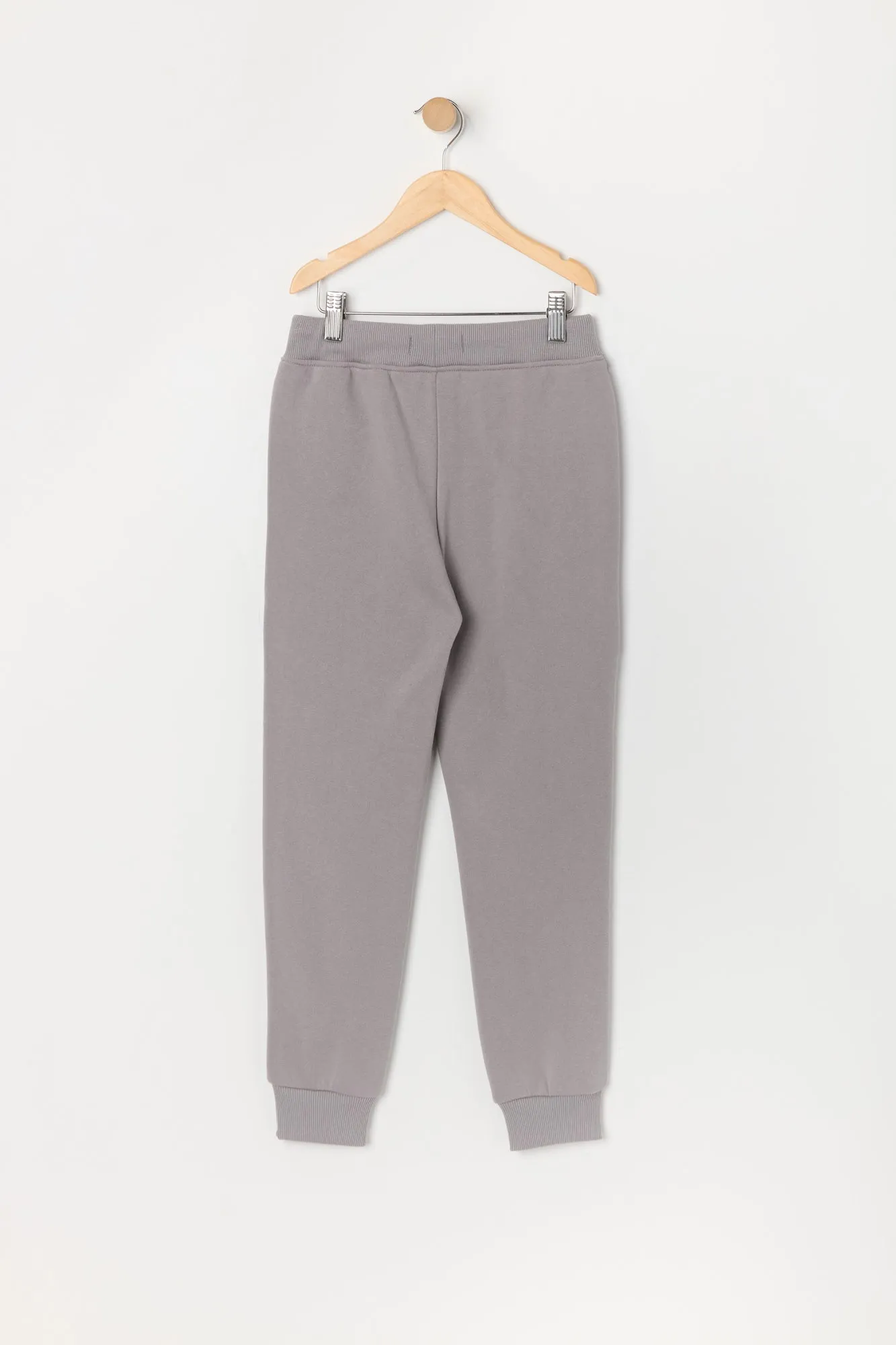 Boys Zipper Fleece Drawstring Jogger sold by Urban Planet product image thumbnail 2