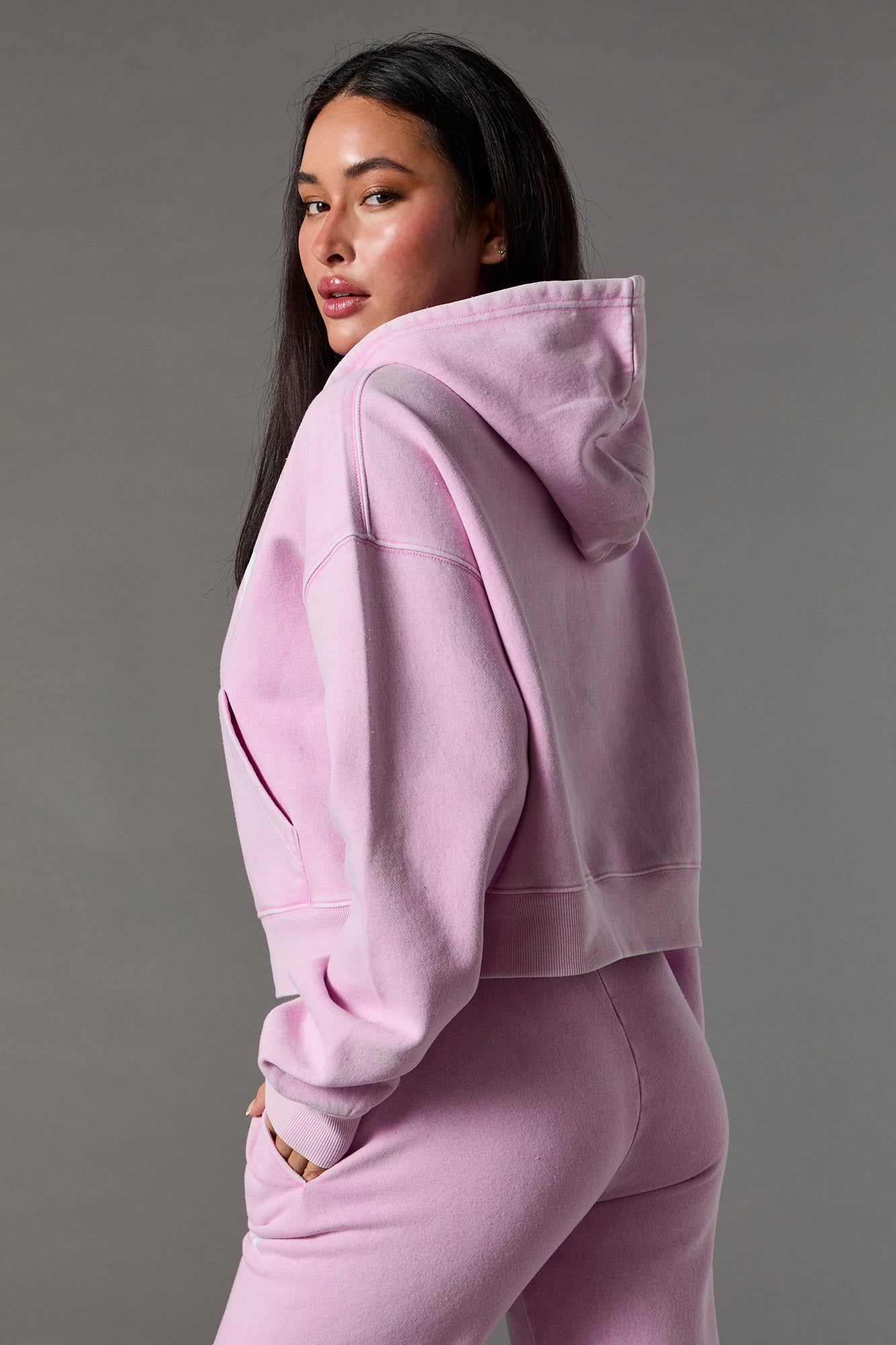 Pink Playboy Graphic Washed Hoodie sold by Urban Planet product image thumbnail 2
