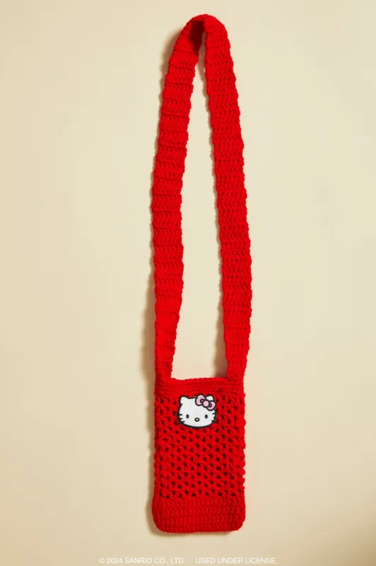 Sac à téléphone mobile à imprimé Hello Kitty sold by Urban Planet