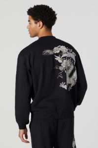 Always Forward Graphic Fleece Sweatshirt sold by Urban Planet