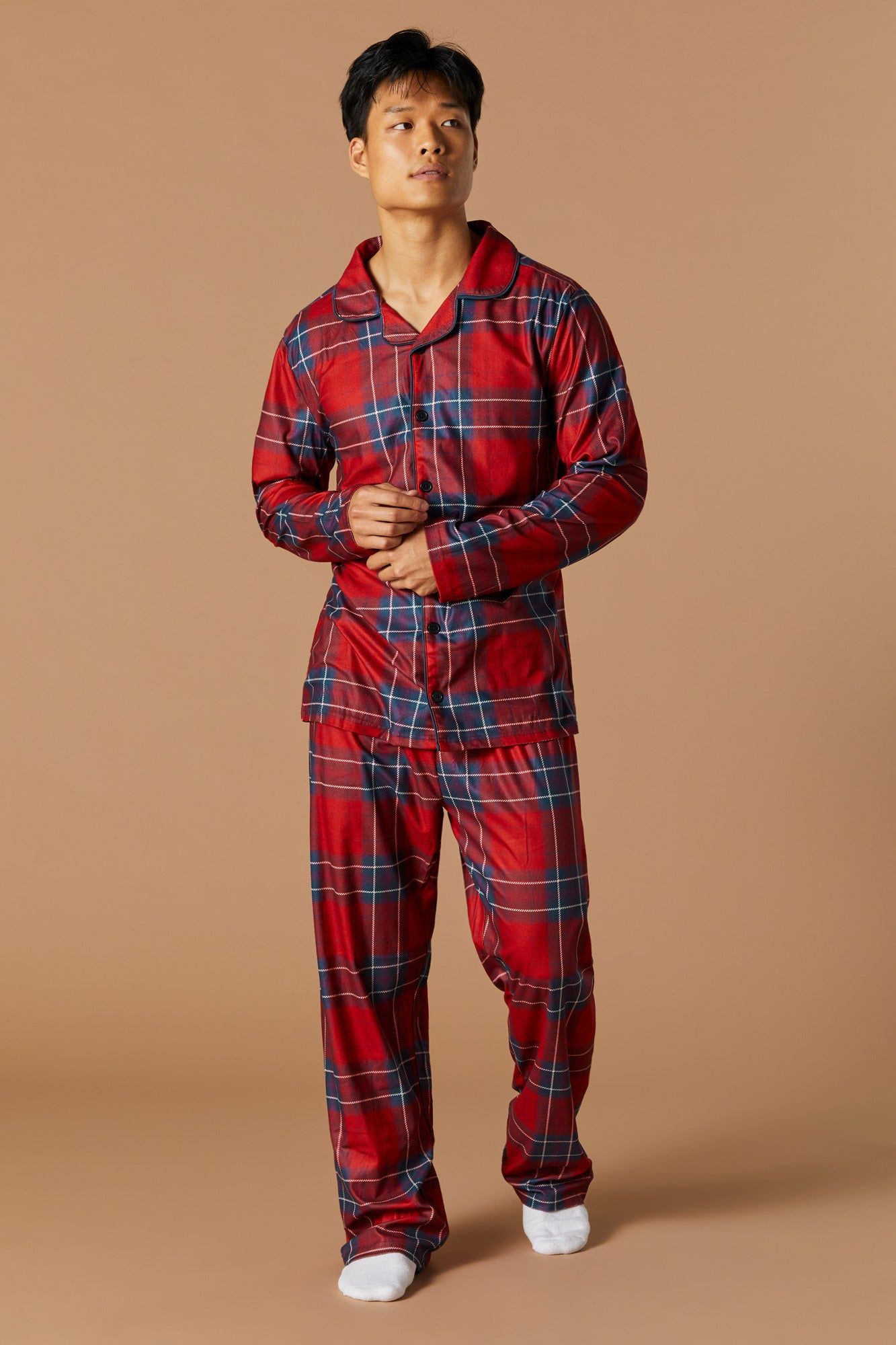 Ensemble pyjama Pyjamas de famille en flanelle à carreaux sold by Urban Planet product image thumbnail 3