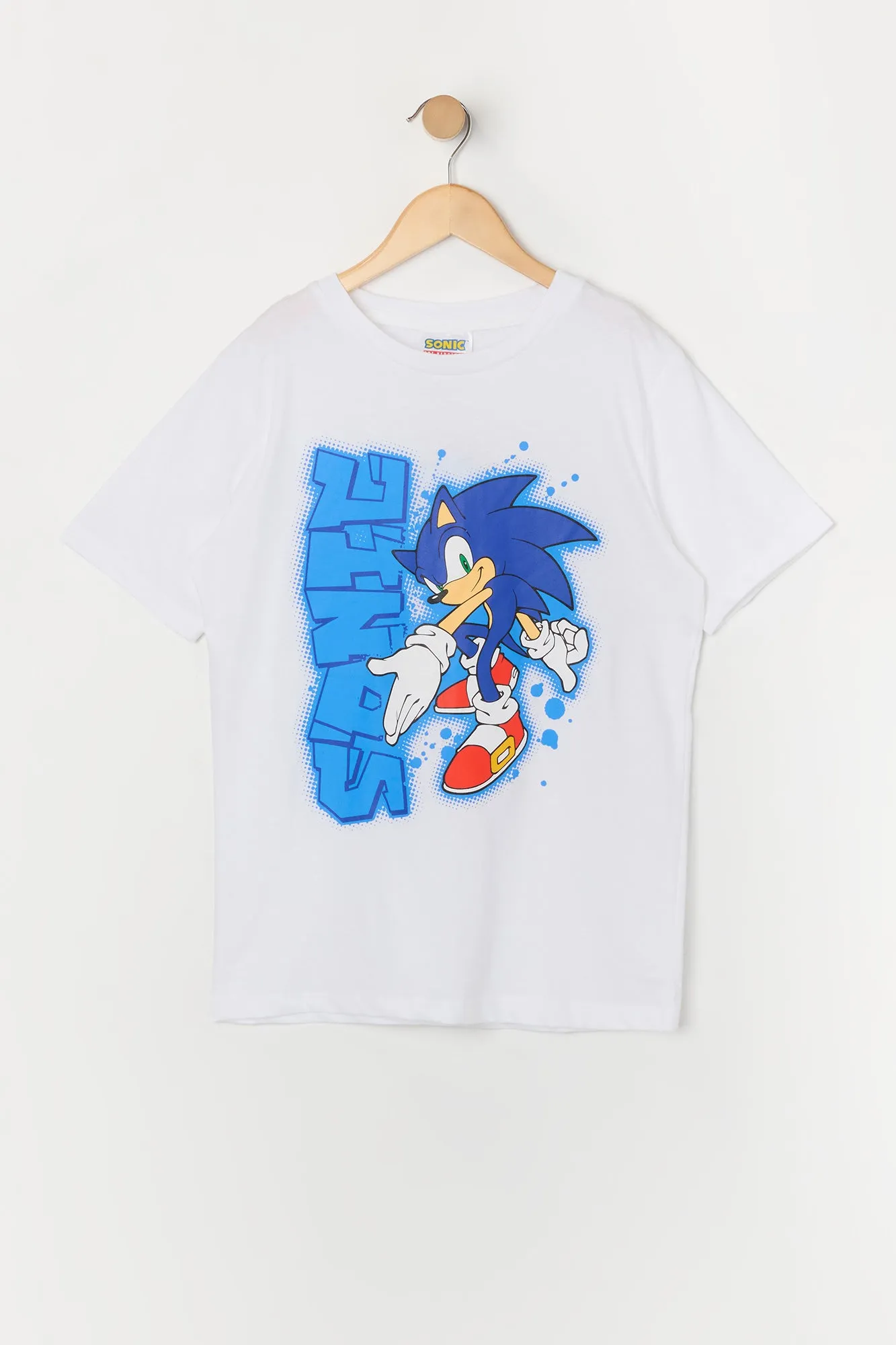 Boys Sonic Graphic T-Shirt sold by Urban Planet