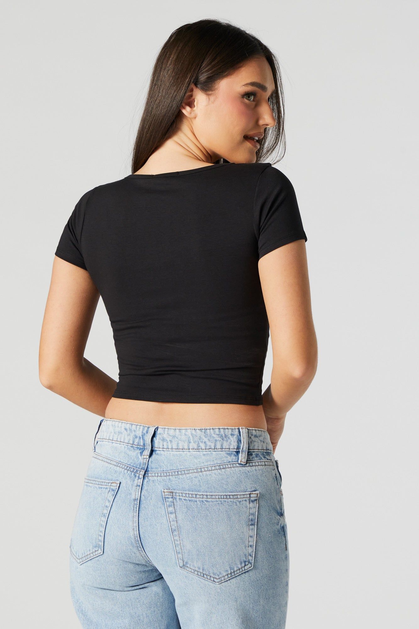 Scoop Neck Baby T-Shirt sold by Urban Planet product image thumbnail 2