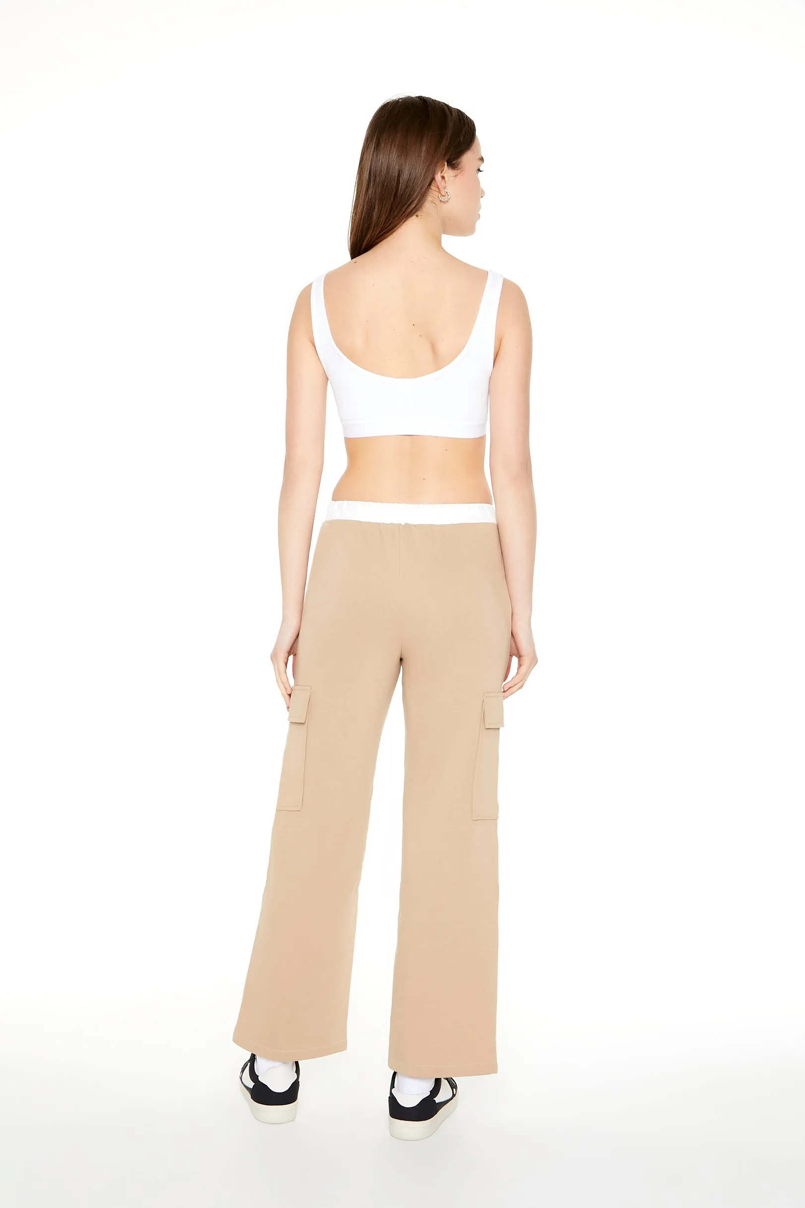 Jogger cargo avec blocs de couleurs et taille coulissante sold by Urban Planet product image thumbnail 2