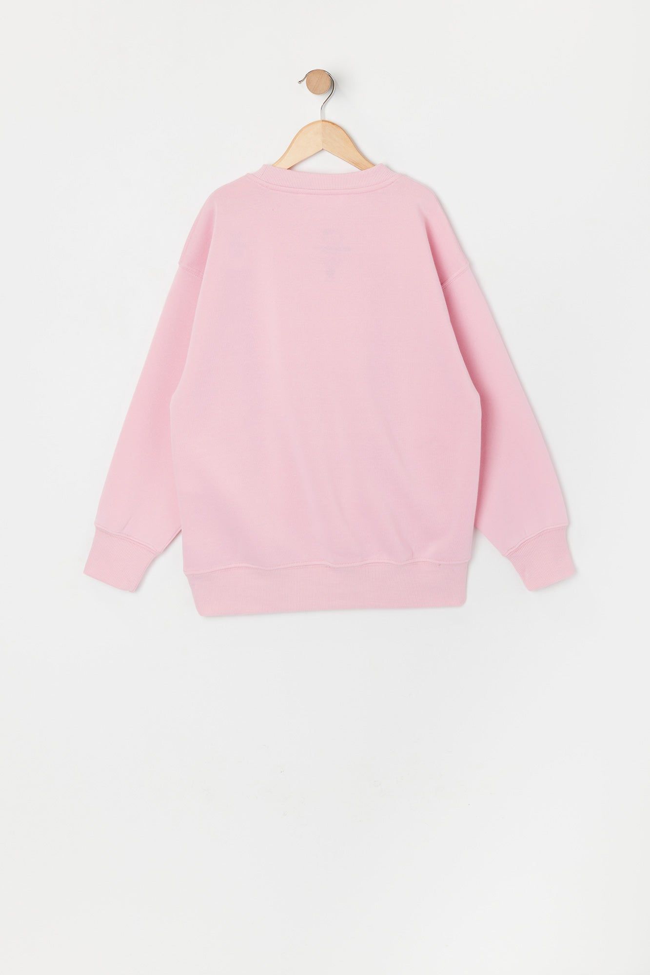 Girls Pink Hello Kitty Graphic Fleece Sweatshirt sold by Urban Planet product image thumbnail 2