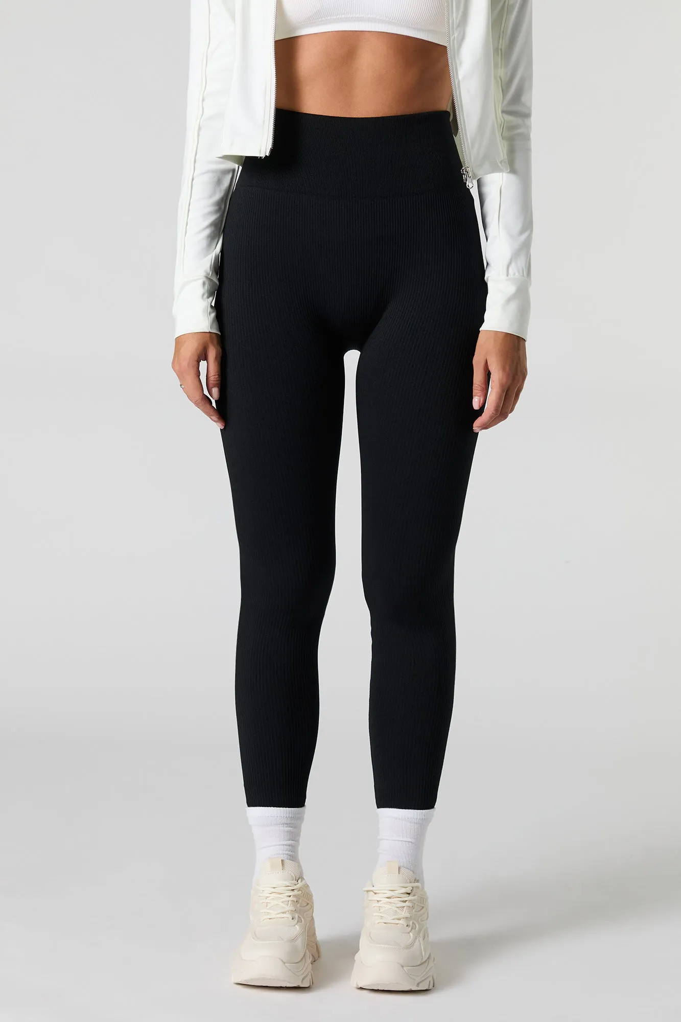 Active Ribbed Legging sold by Urban Planet product image thumbnail 5