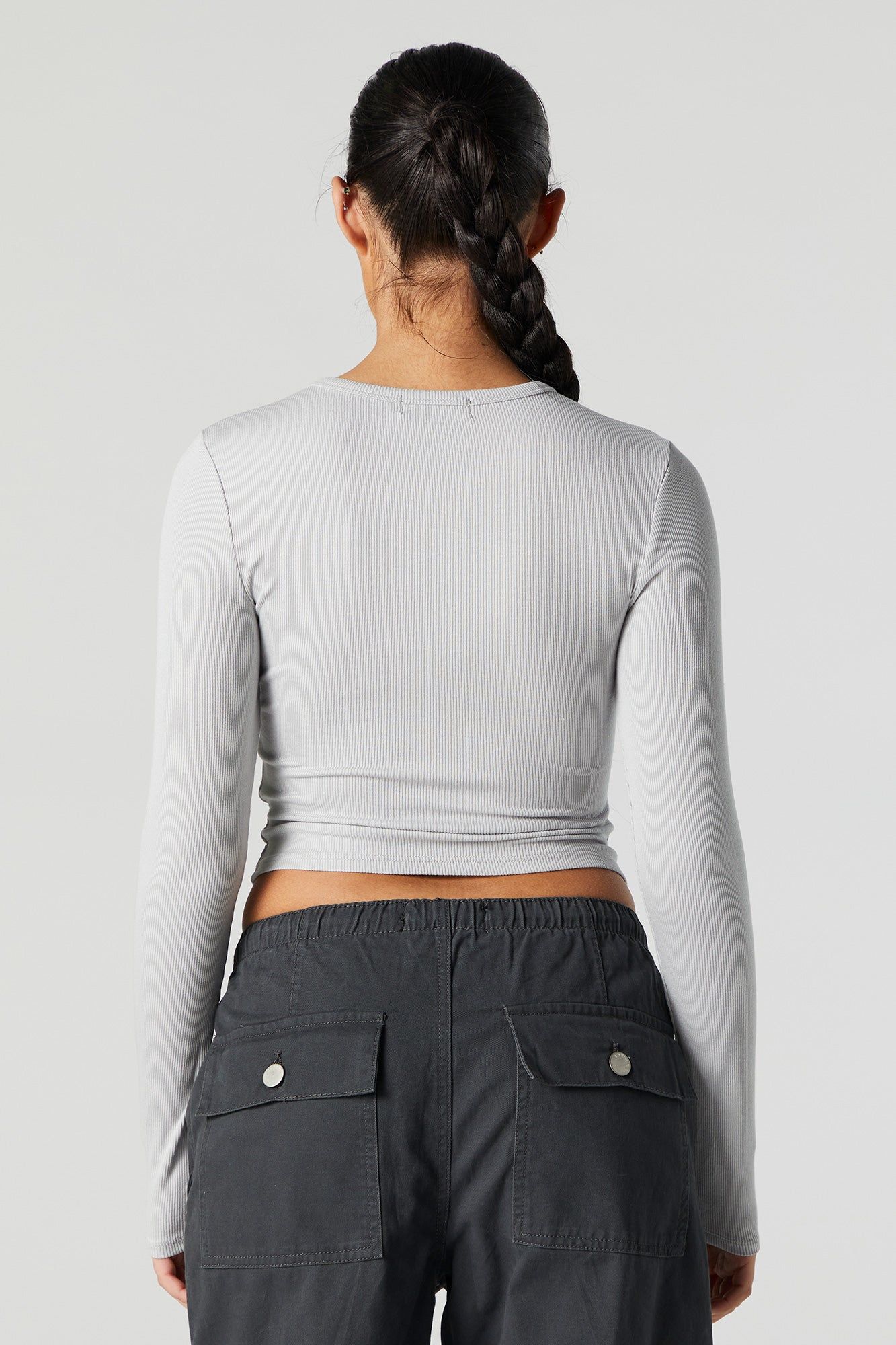 Nashville Graphic Long Sleeve Crop Top sold by Urban Planet product image thumbnail 4