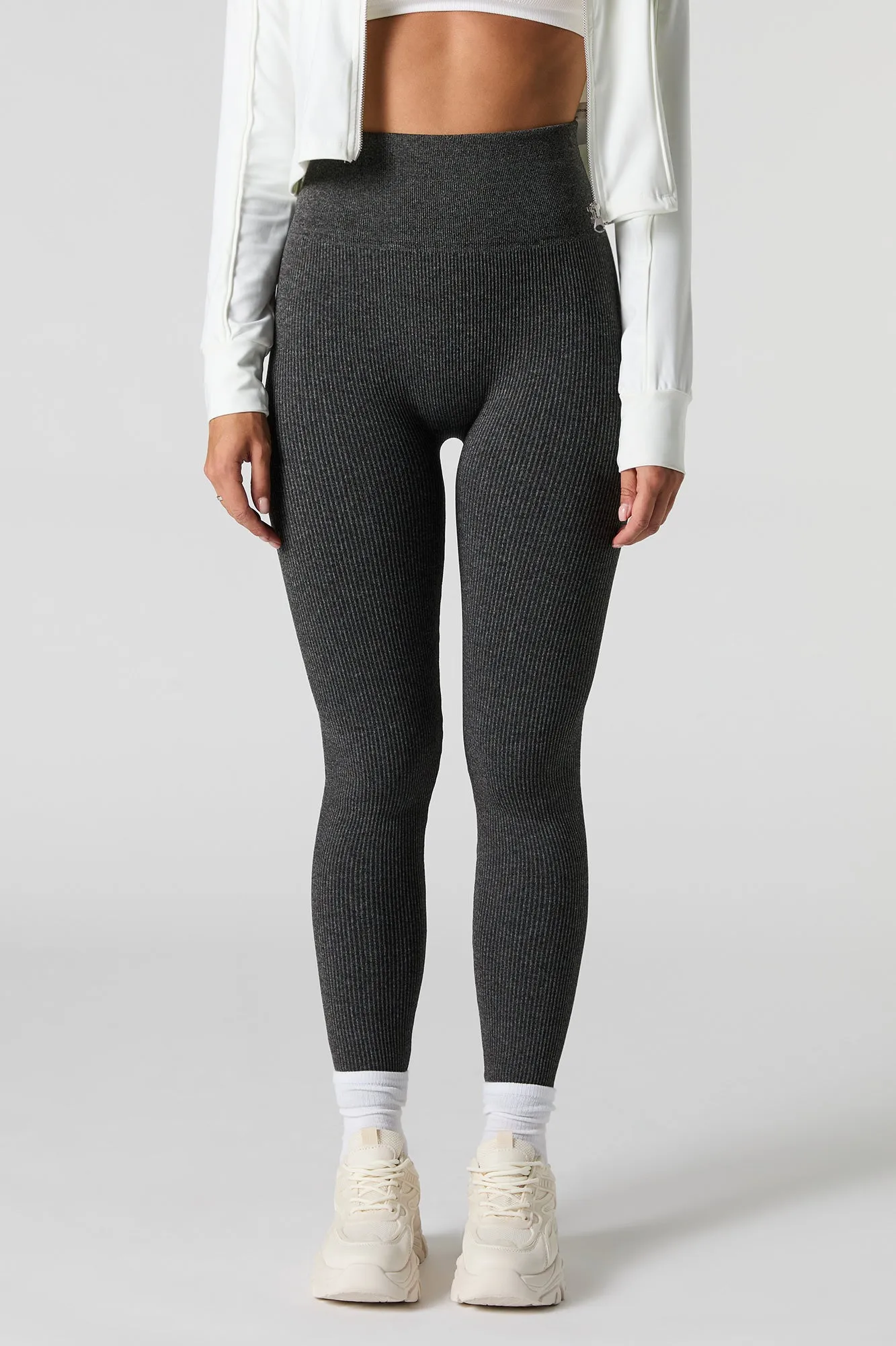 Active Ribbed Legging sold by Urban Planet product image thumbnail 2