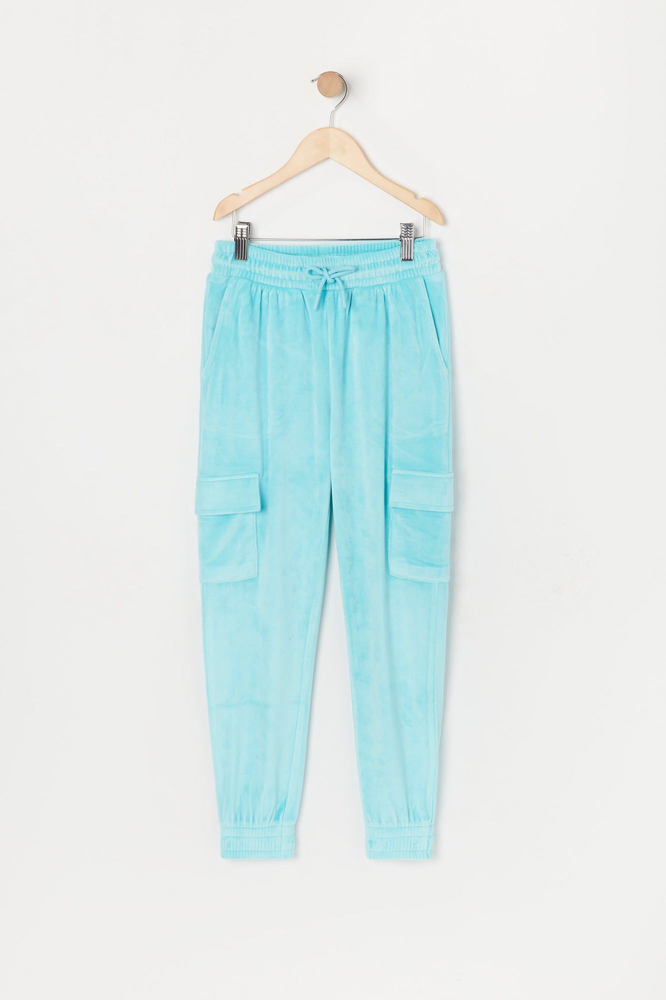 Girls Velour Cargo Jogger sold by Urban Planet product image thumbnail 3