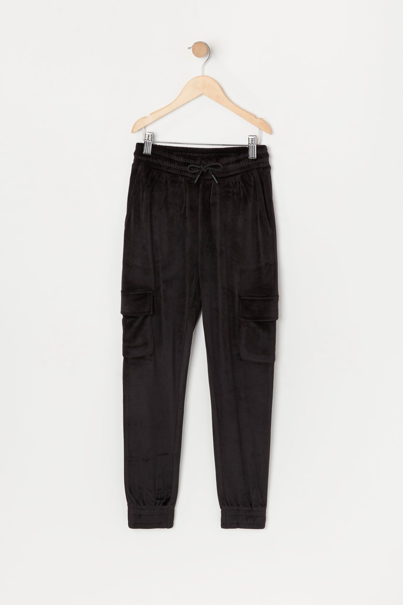 Girls Velour Cargo Jogger sold by Urban Planet product image thumbnail 4