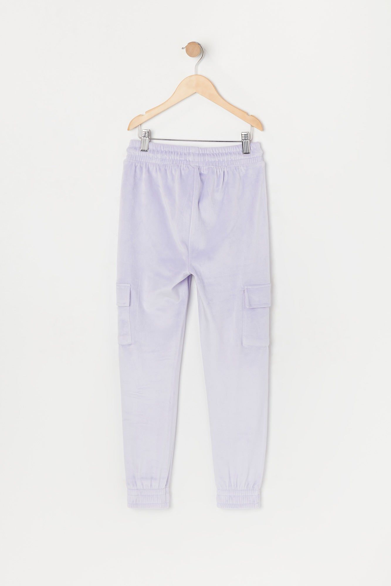 Girls Velour Cargo Jogger sold by Urban Planet product image thumbnail 2