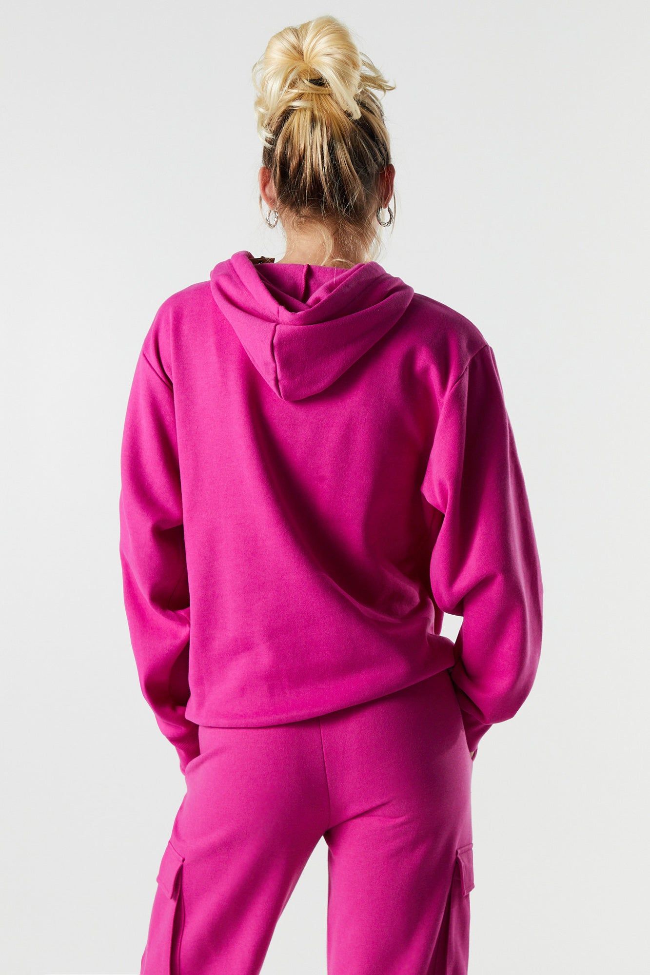 Haut surdimensionné à capuchon en molleton uni sold by Urban Planet product image thumbnail 4