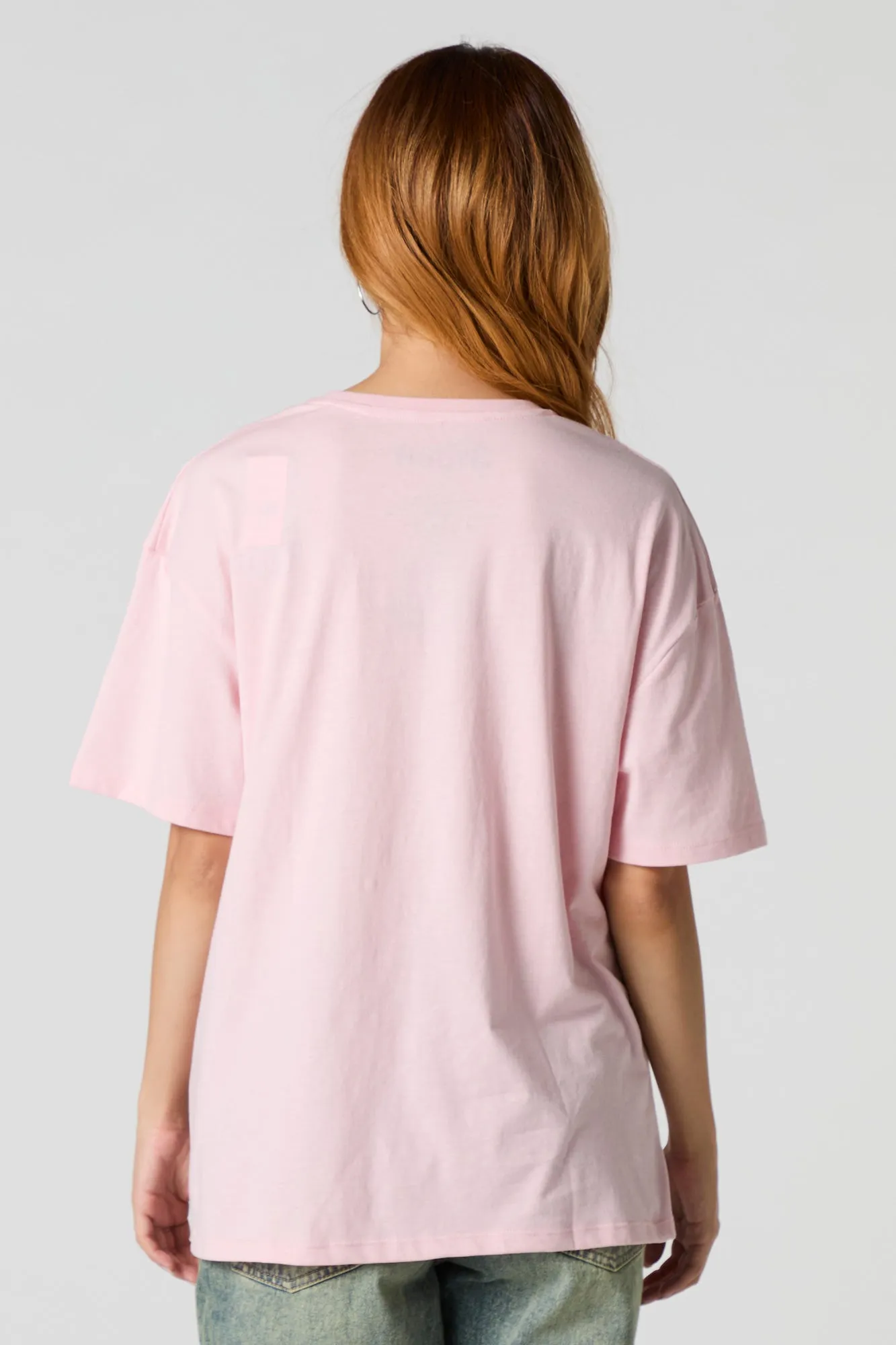 Ohana Stitch & Angel Graphic Boyfriend T-Shirt sold by Urban Planet product image thumbnail 3