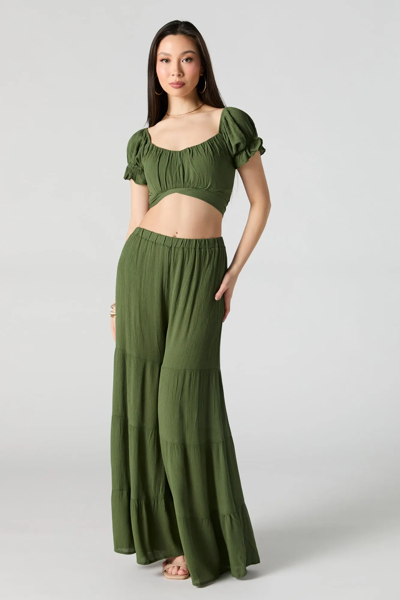 Tie Back Crop Top sold by Urban Planet product image thumbnail 2