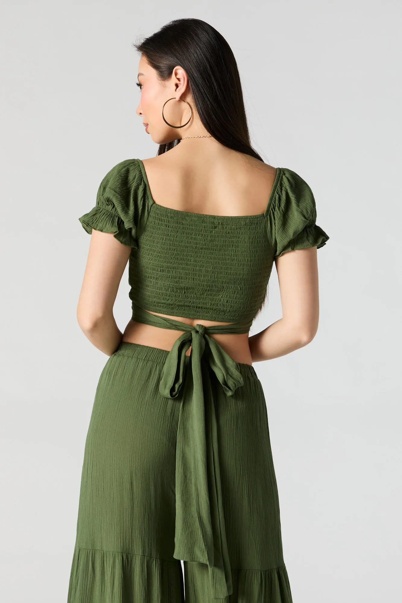 Tie Back Crop Top sold by Urban Planet product image thumbnail 3