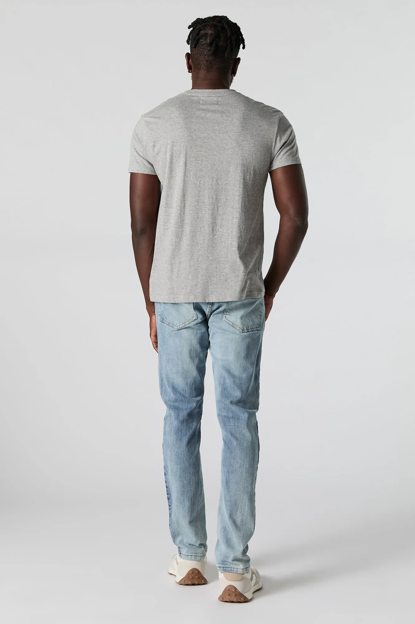 Light Wash Slim Jean sold by Urban Planet product image thumbnail 3